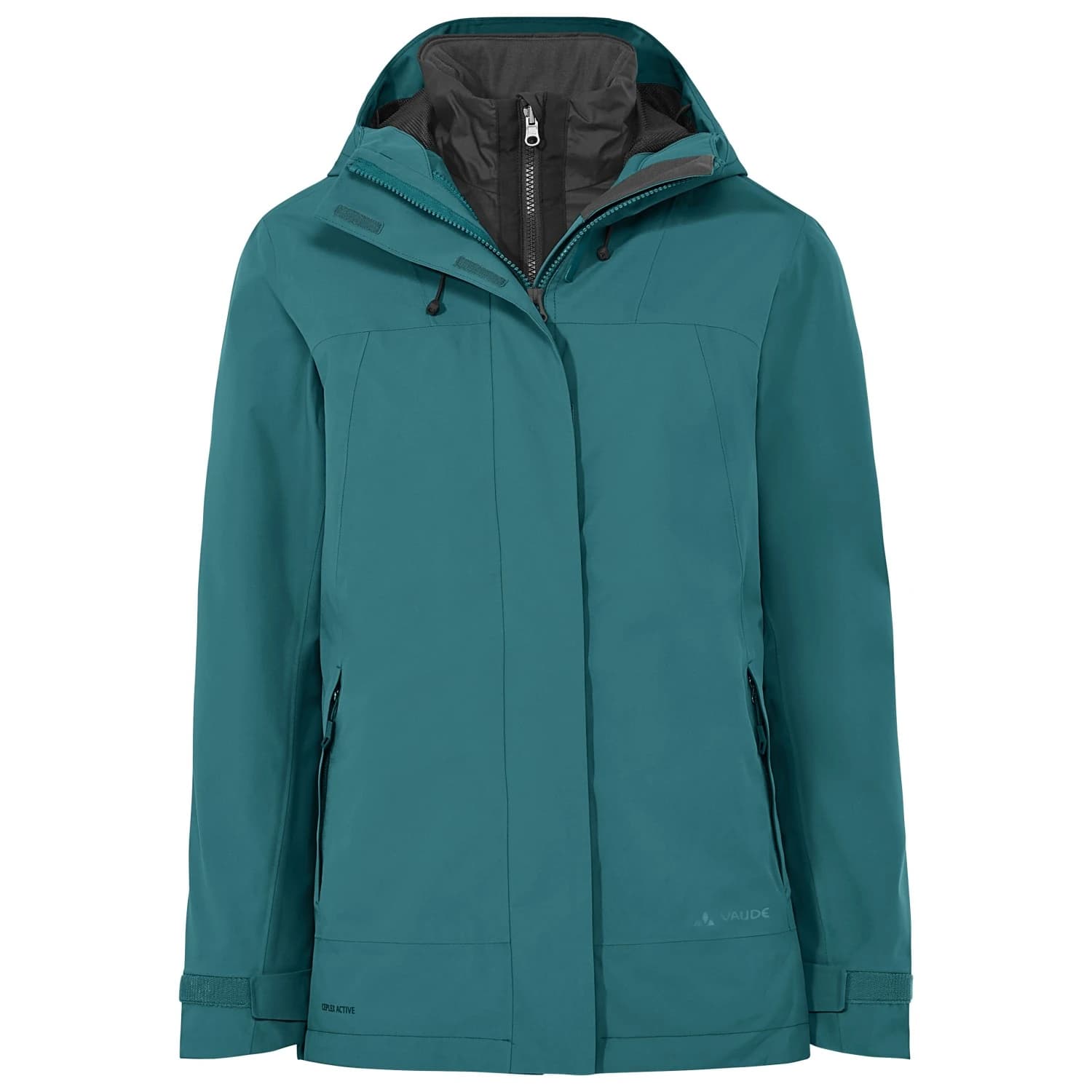 3-в-1 яке Vaude Women's Neyland 3in1 Jacket 3-in-1 jacket - Dark Fjord Green