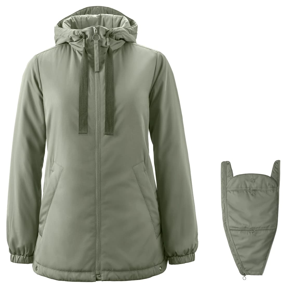 Дамско синтетично яке Mamalila Women's Tragejacke Boston Synthetic jacket - Olive