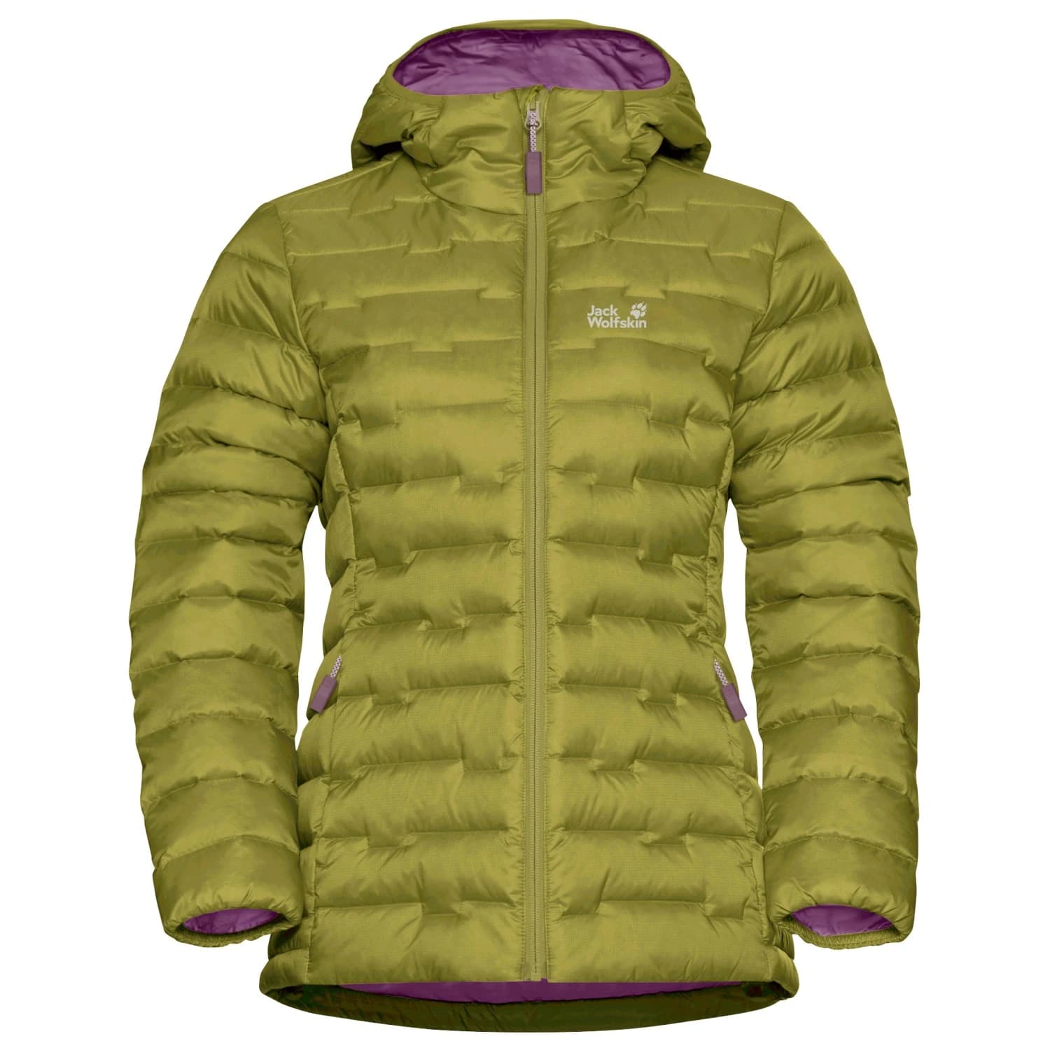 Пухено яке Jack Wolfskin Women's Passamani Down Hoody Down jacket - Khaki Green