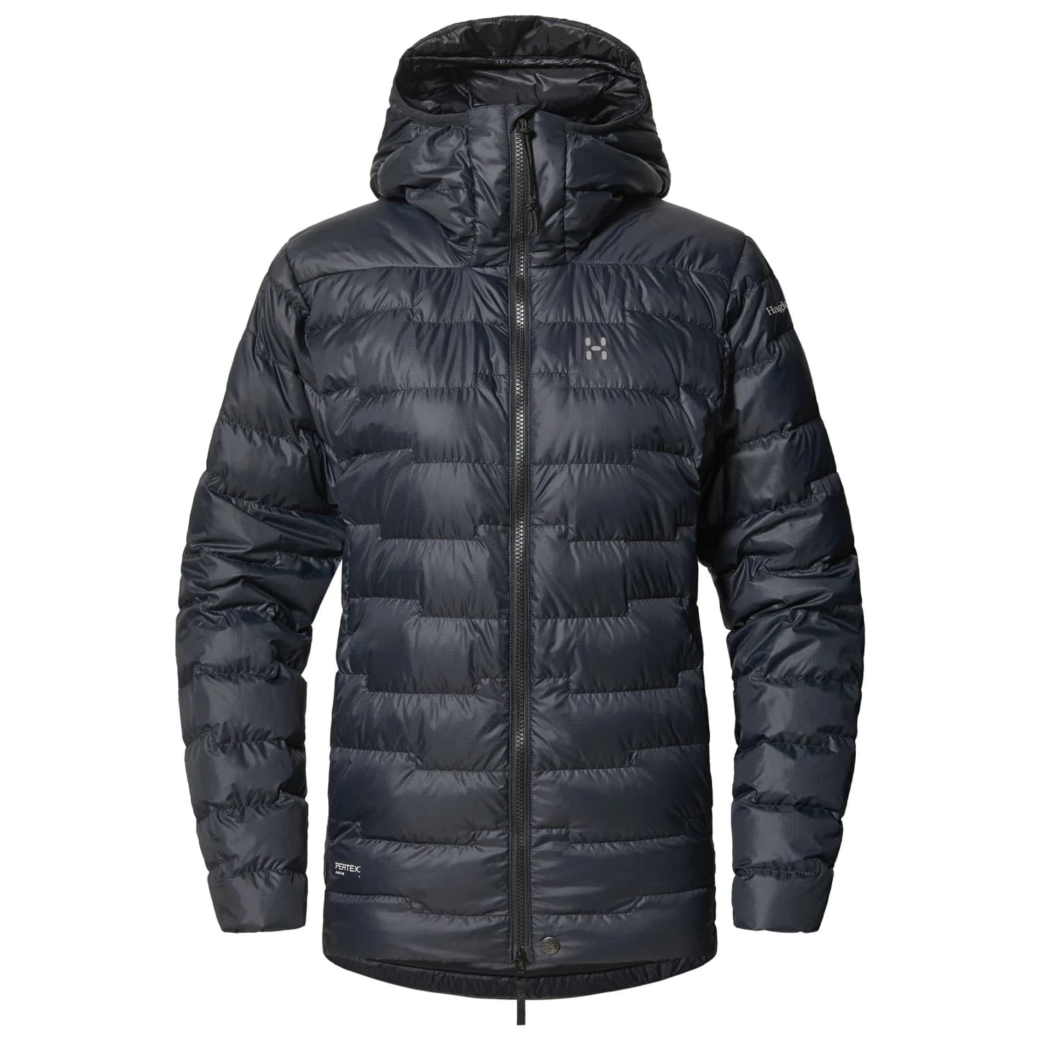 Дамско пухено яке Haglöfs Women's ROC Flash Down Hood Down jacket - True Black
