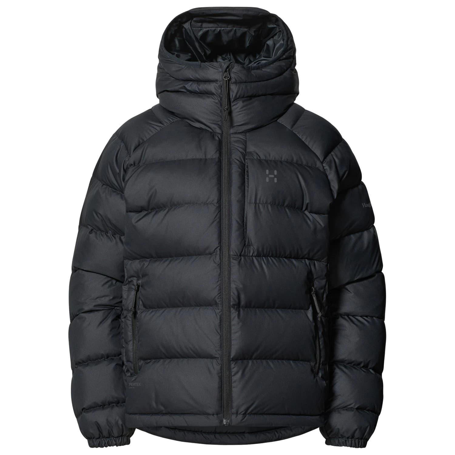 Пухено яке Haglöfs Women's Rosson Down Hood Down jacket - True Black