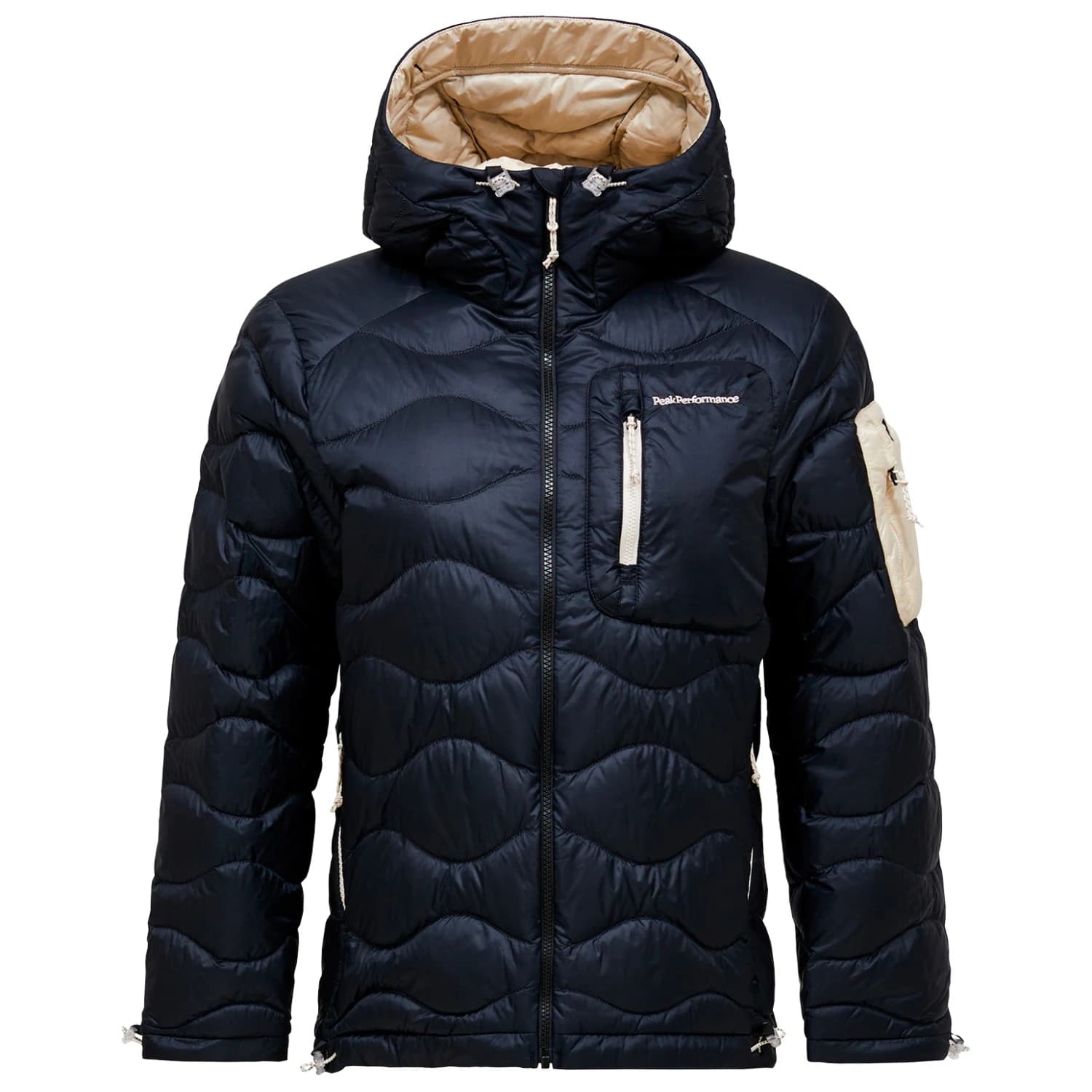 Дамско пухено яке Peak Performance Women's Helium Utility Down Hood Down jacket - Black