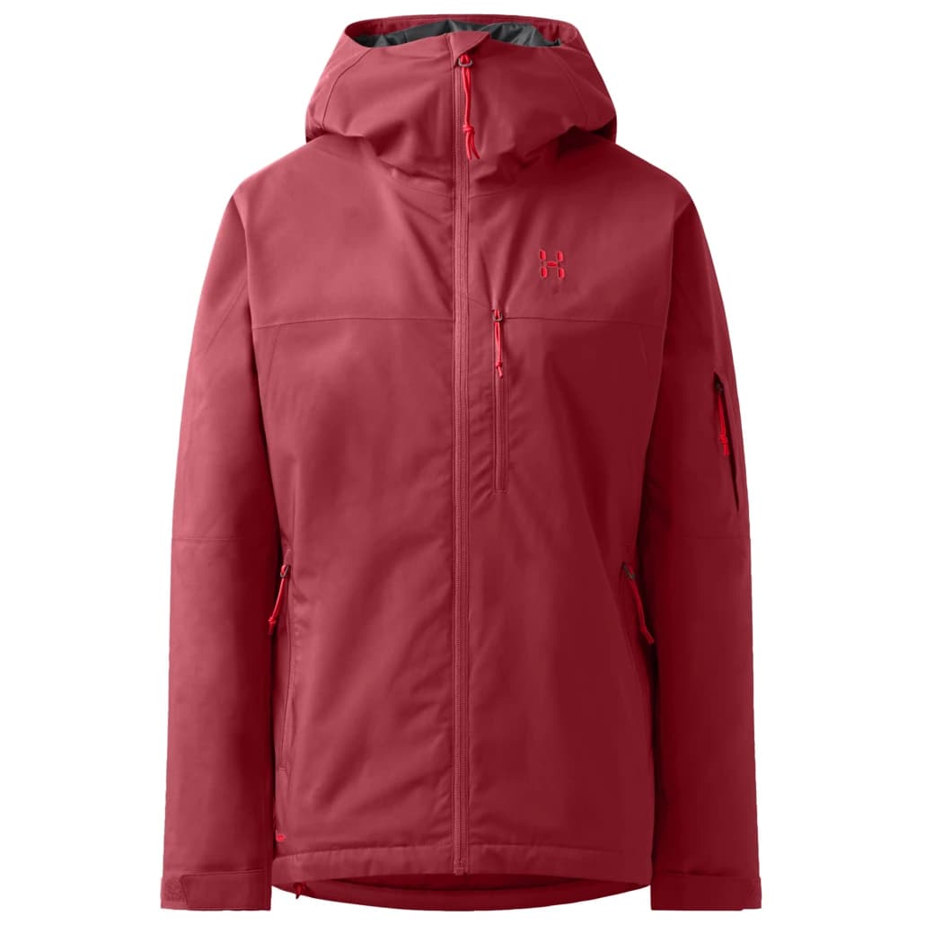 Ски яке Haglöfs Women's Gondol Insulated II Jacket Ski jacket - Carmine Red