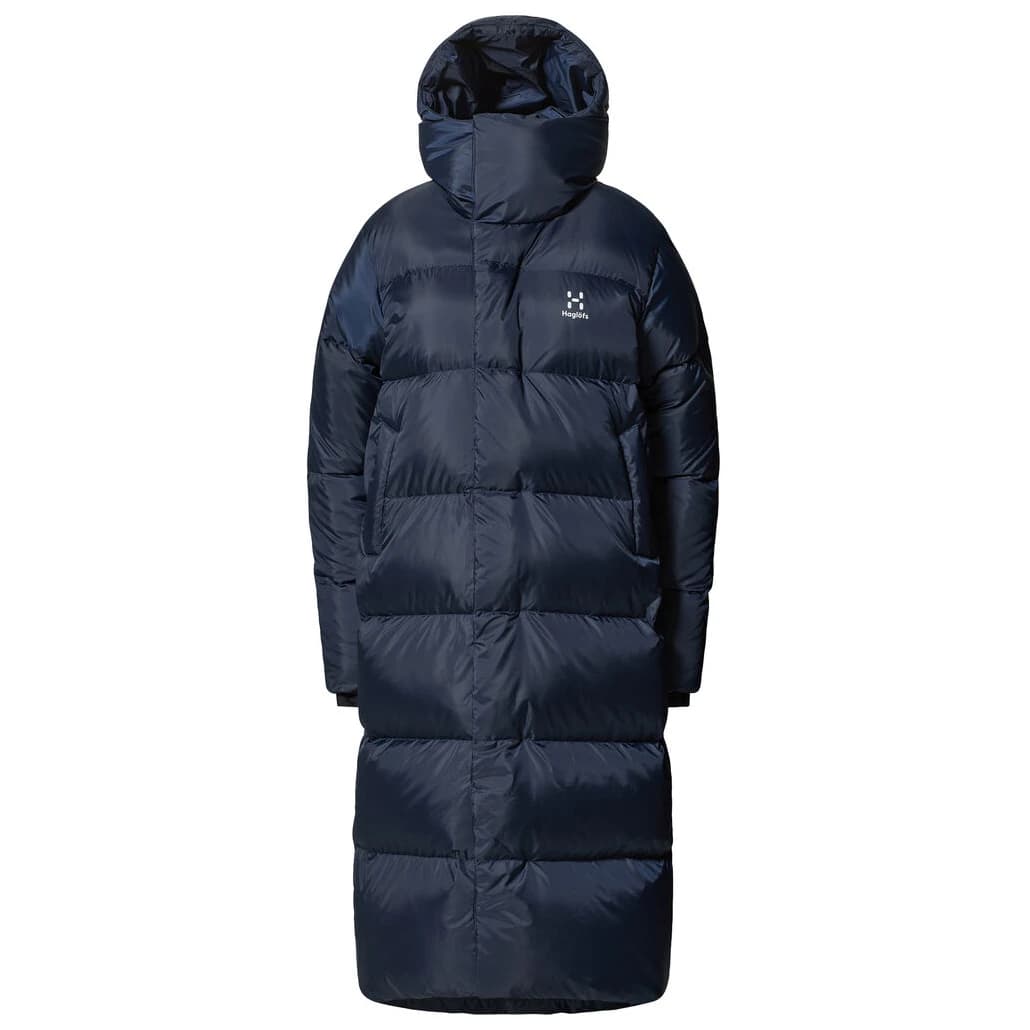 Яке парка Haglöfs Women's Long Down II Parka - Tarn Blue