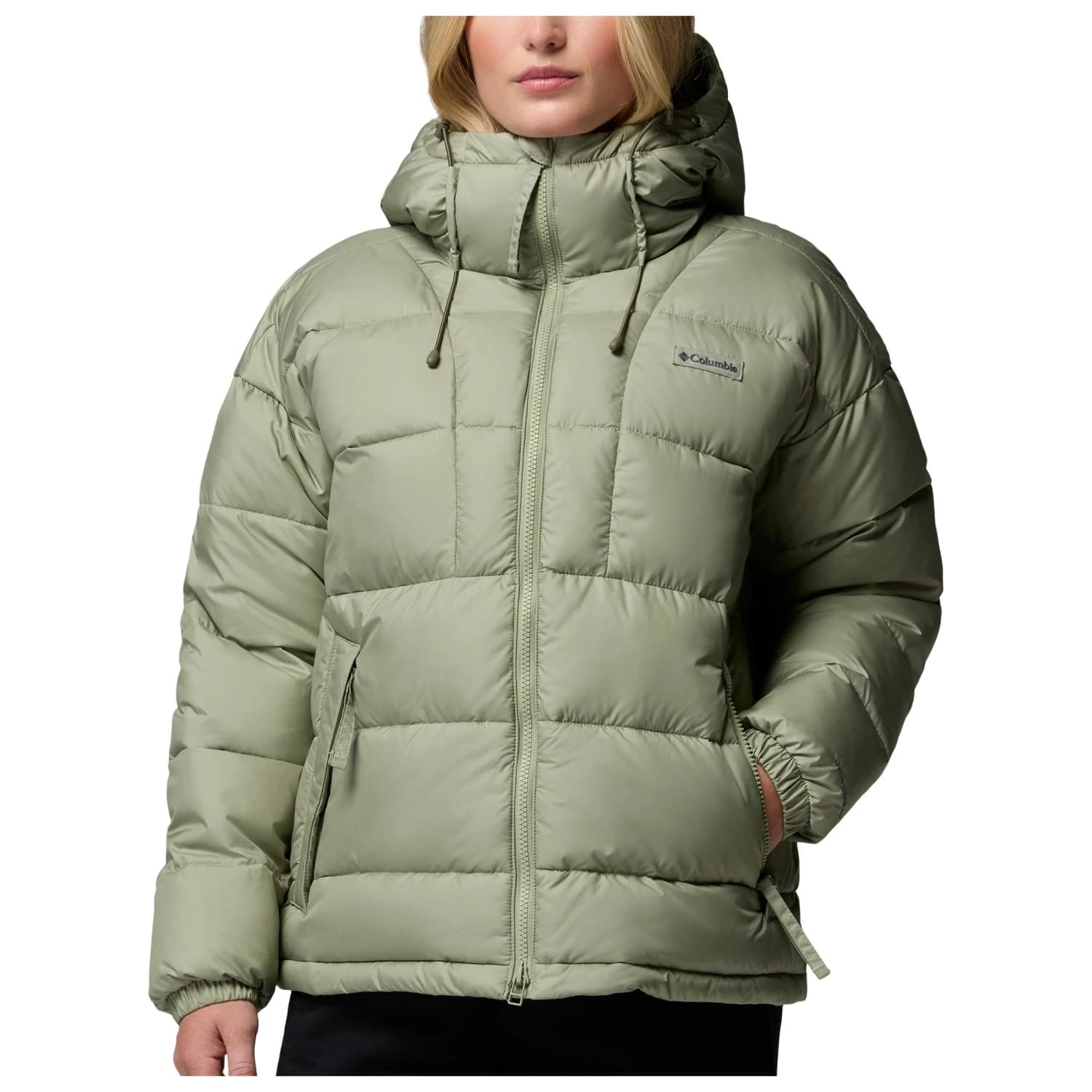 Синтетично яке Columbia Women's Pike Lake III Hooded Jacket Synthetic jacket - Safari