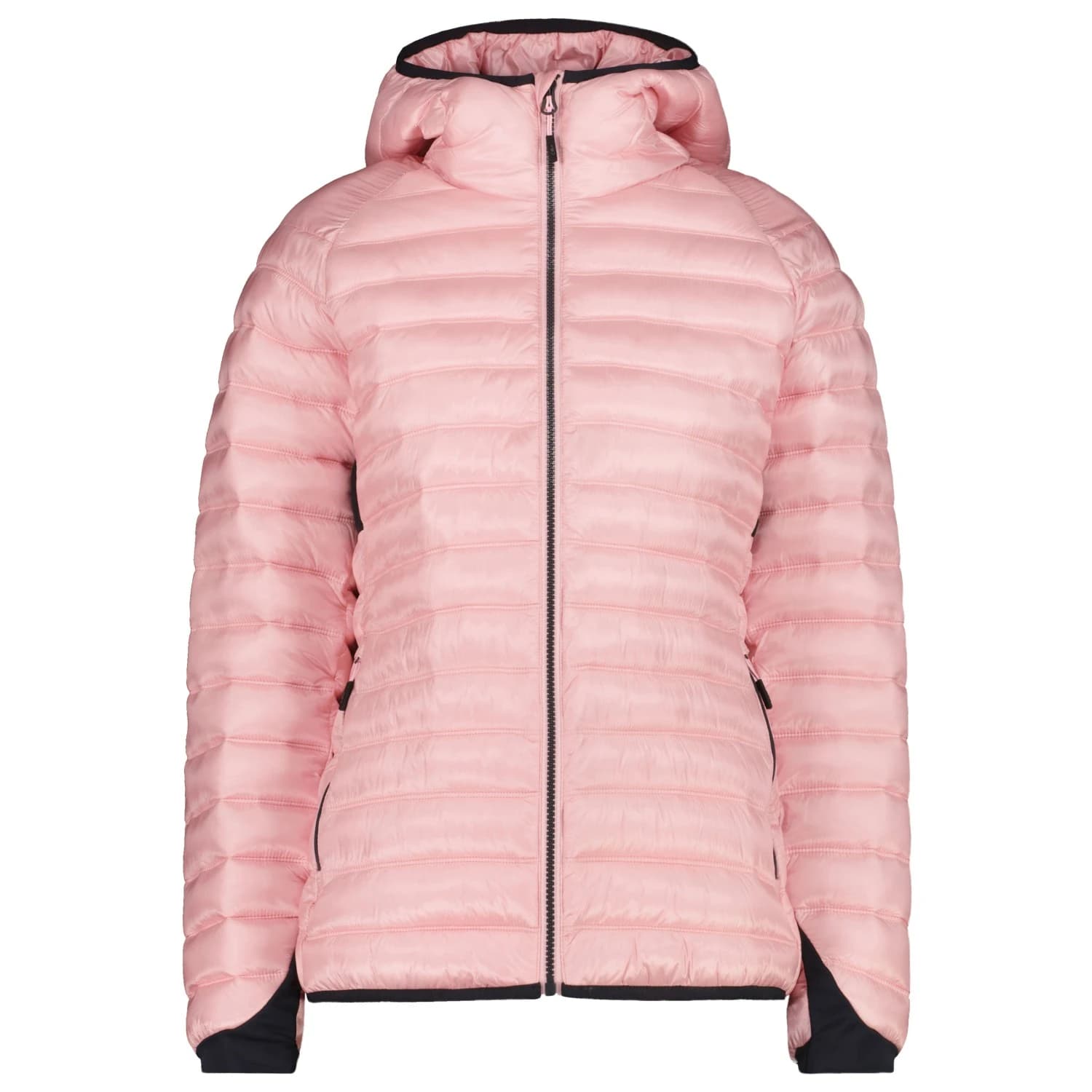 Дамско синтетично яке Cmp Women's Jacket Fix Hood Ripstop Synthetic jacket - Pink