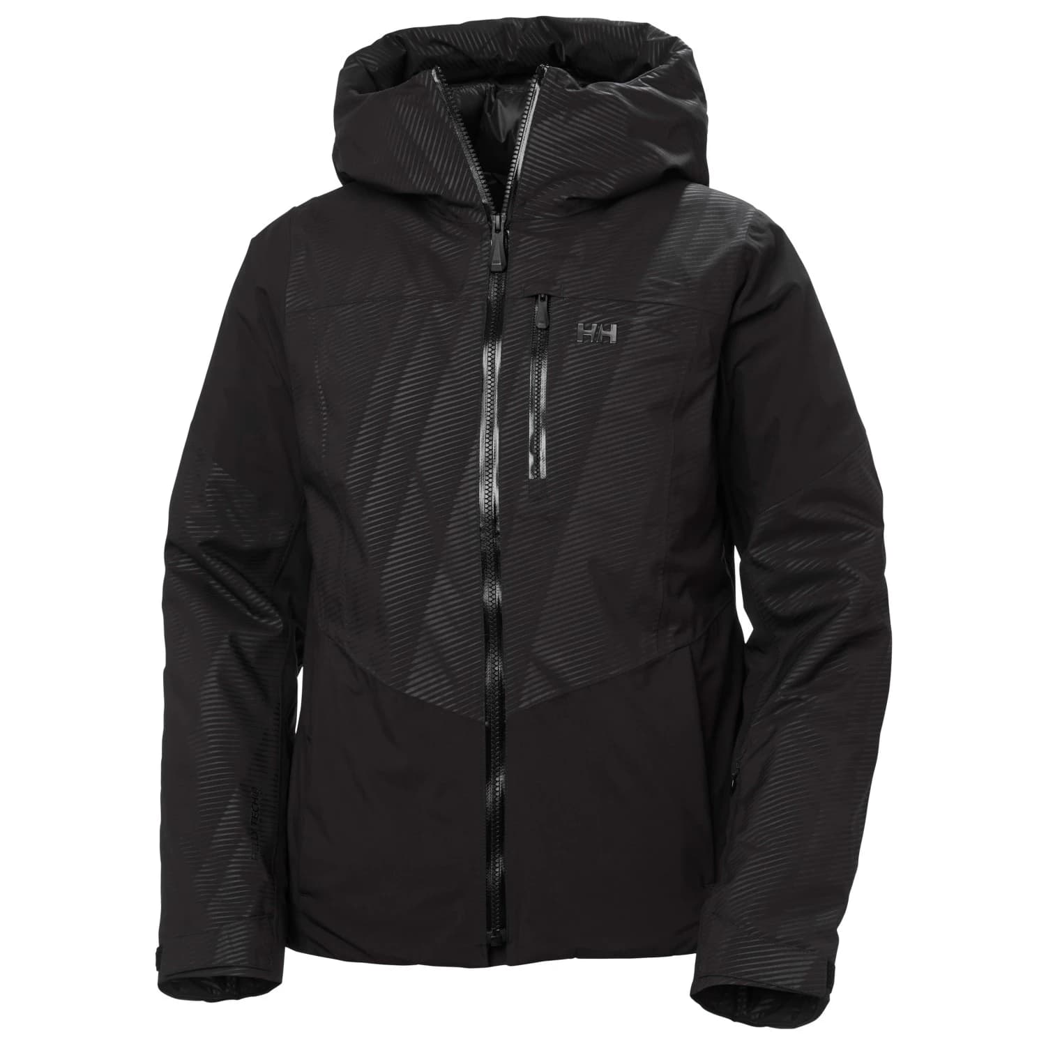 Дамско ски яке Helly Hansen Women's Valdisere 3.0 Jacket Ski jacket - Black Embossed Stripes
