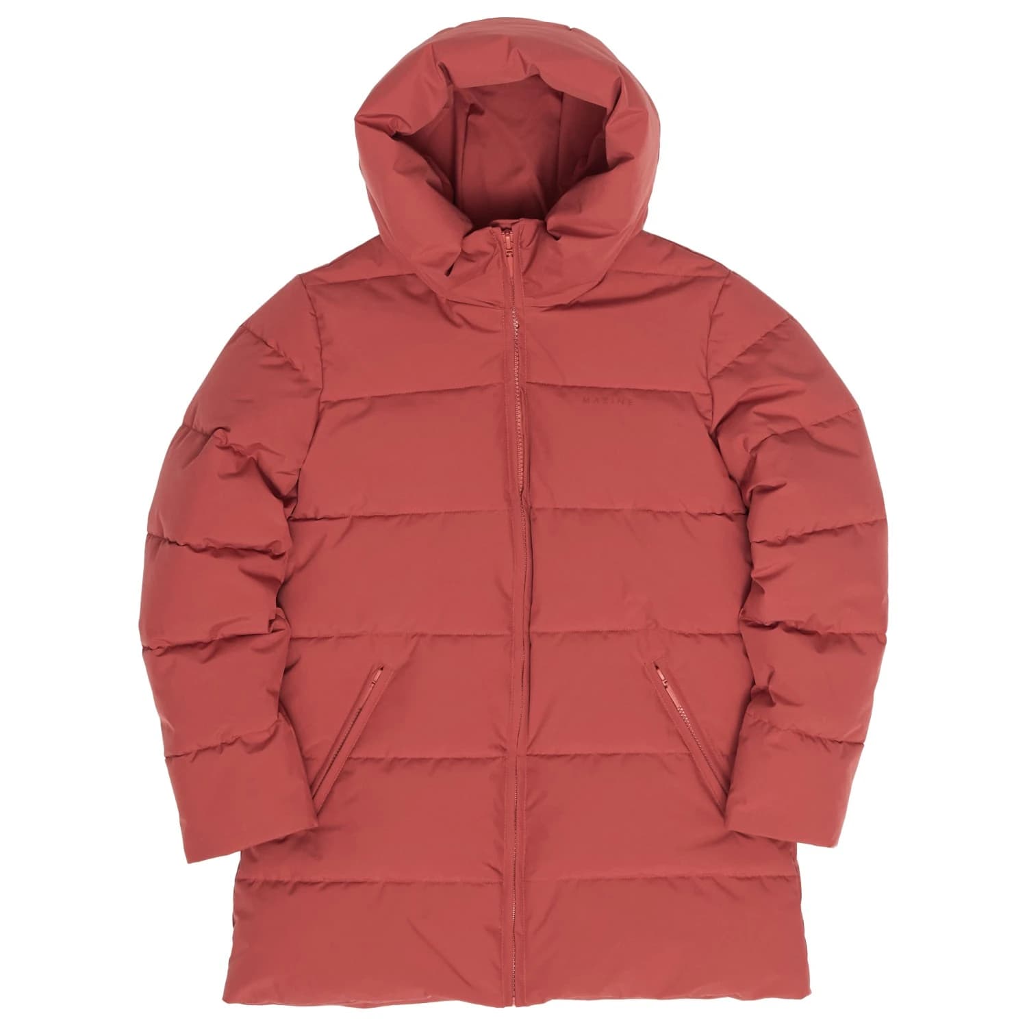 Дамско яке парка Mazine Women's Basic Mid Length Puffer Jacket Parka - Marsala