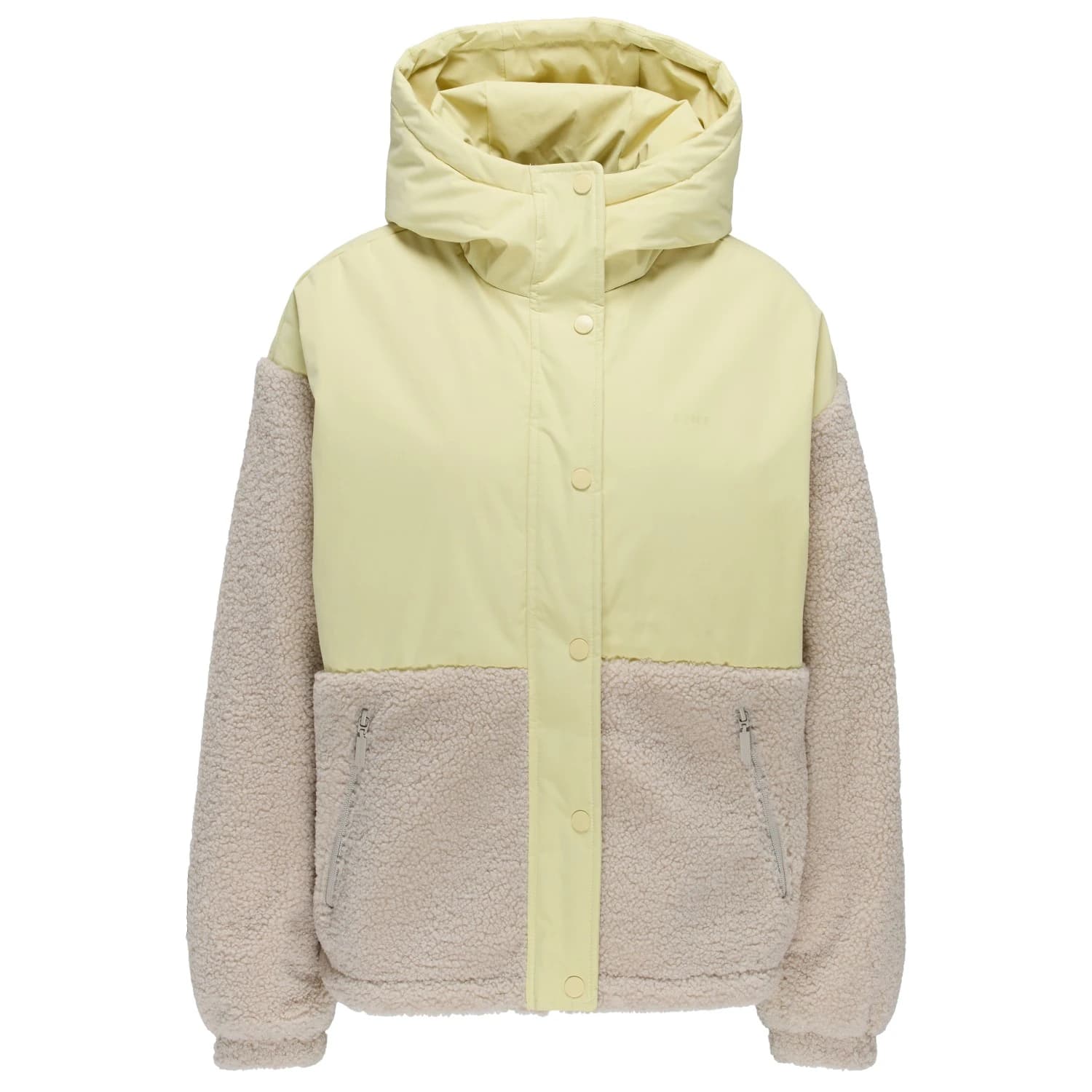 Дамско зимно яке Mazine Women's Fabric Blocking Jacket Winter jacket - Fennel Green / Natural