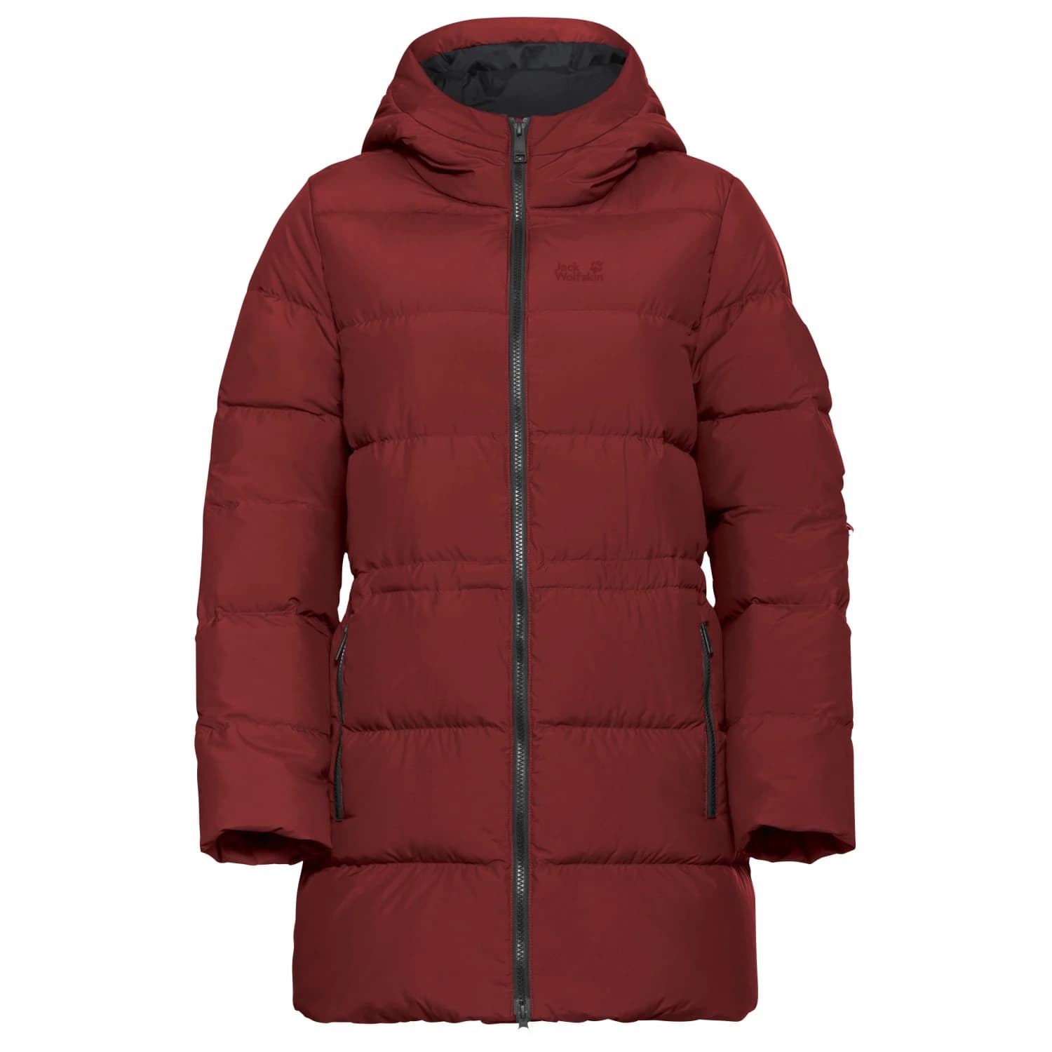 Яке парка Jack Wolfskin Women's Frozen Palace Long RDS Jacket Parka - Merlot