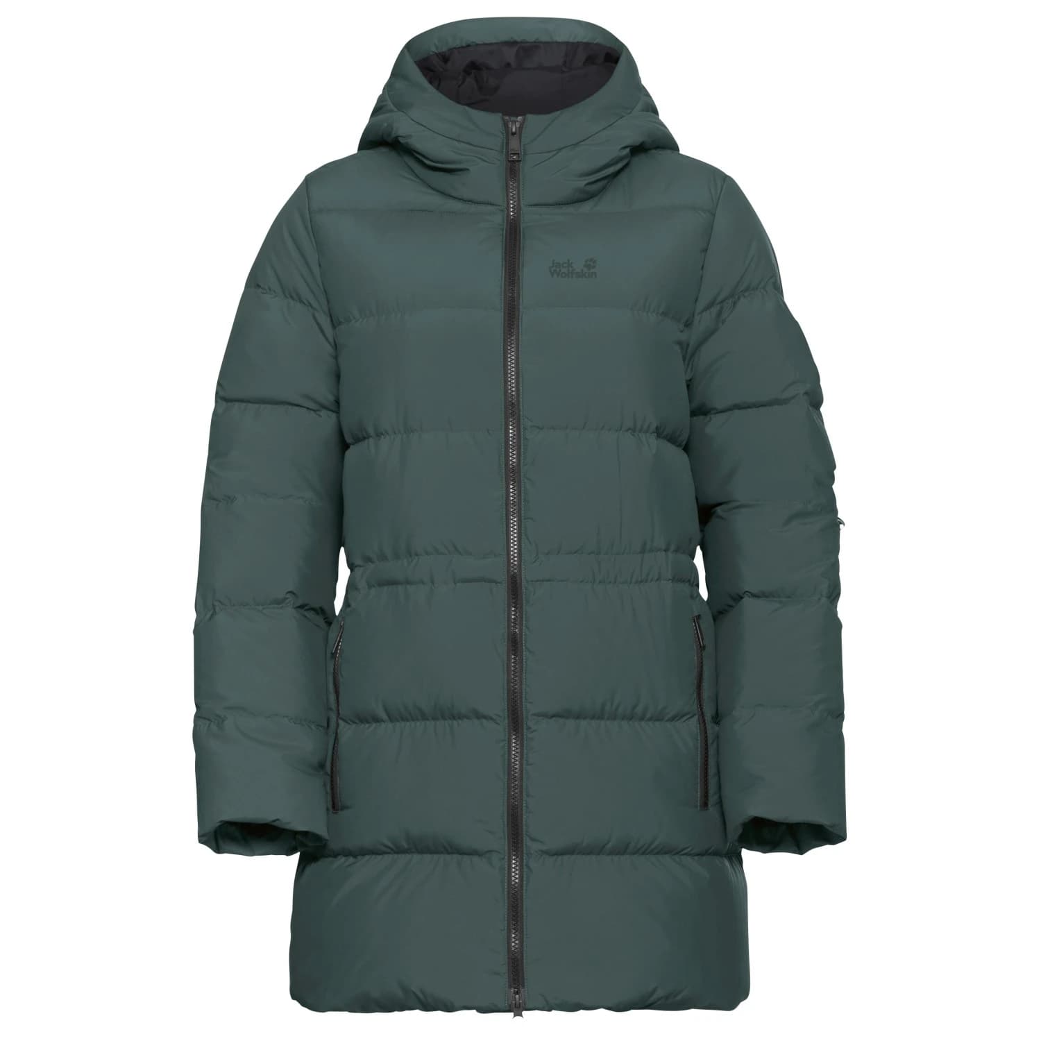 Яке парка Jack Wolfskin Women's Frozen Palace Long RDS Jacket Parka - Sago Palm