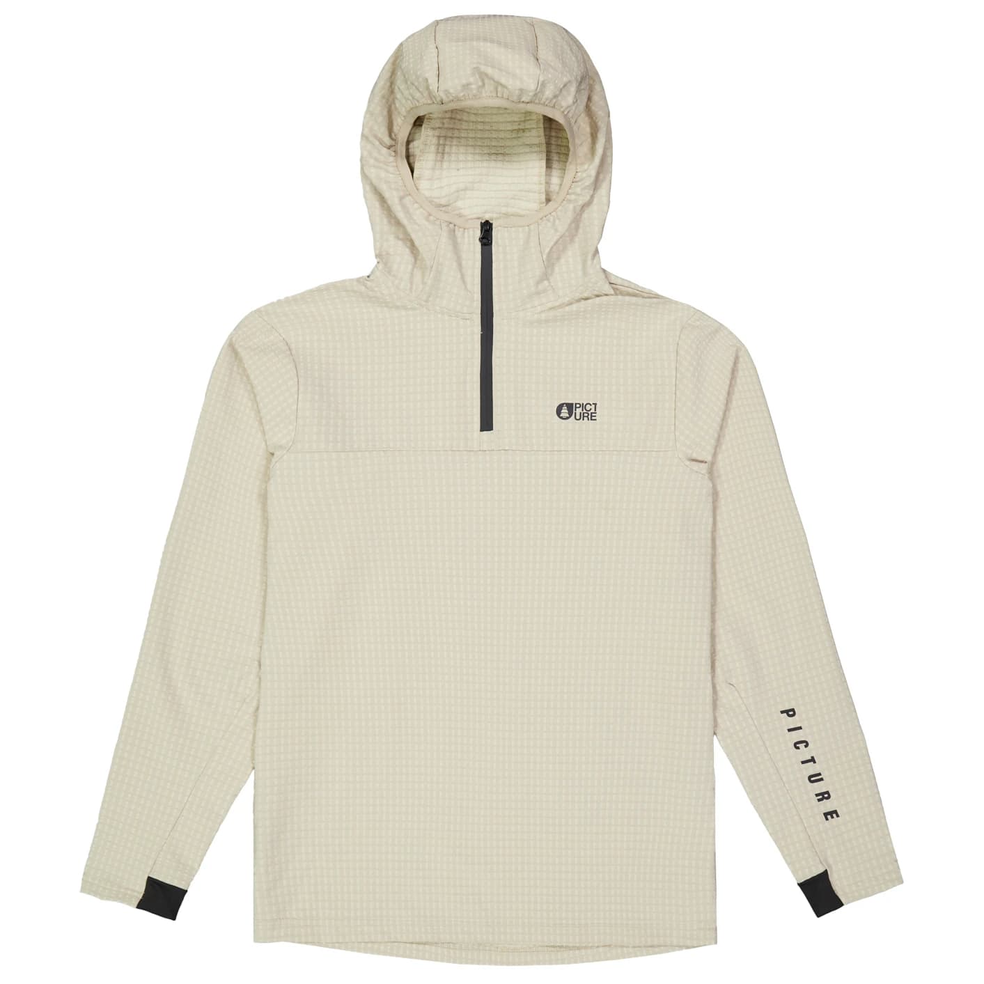 Дамски синтетичен пуловер Picture Women's Paraga Zip Hoodie Synthetic jumper - Pure Cashmere