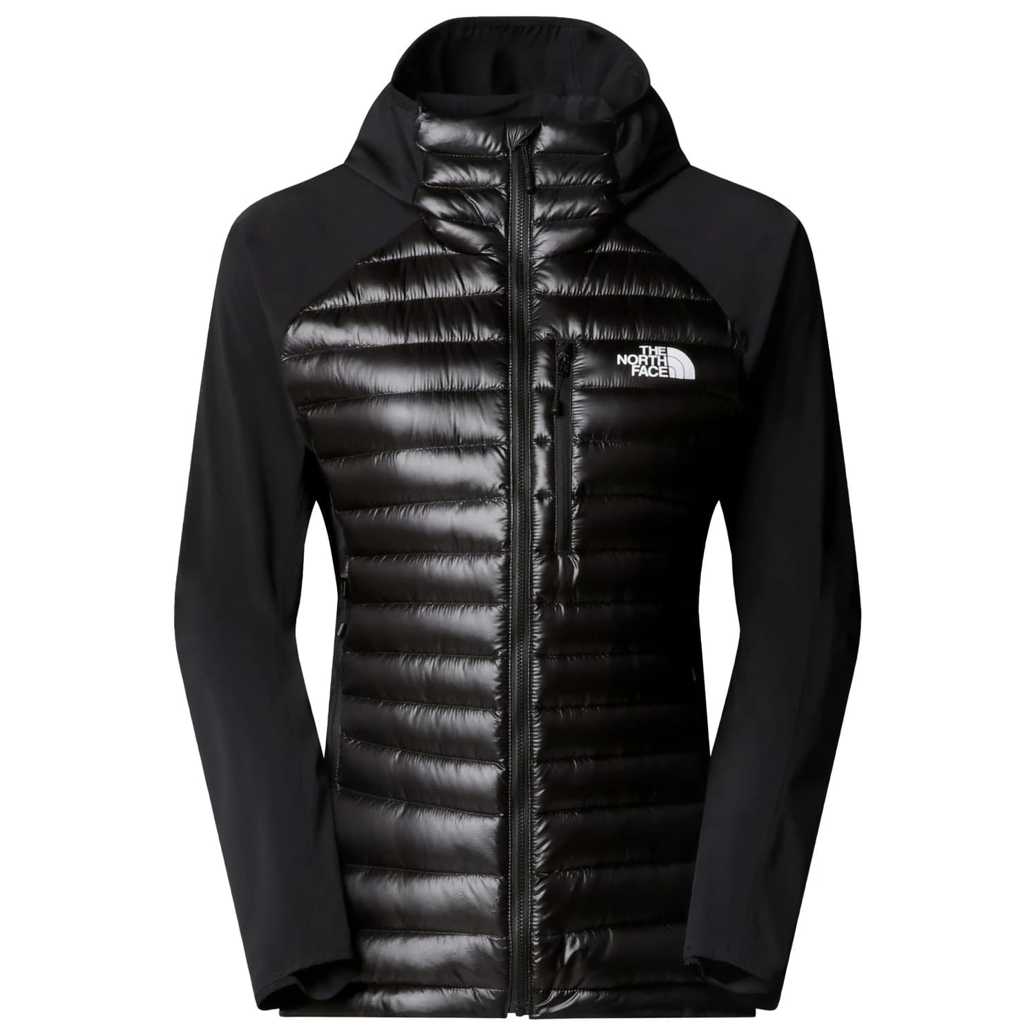 Дамско пухено яке The North Face Women's Summit Breithorn Light Hybrid Hoodie Down jacket - TNF Black