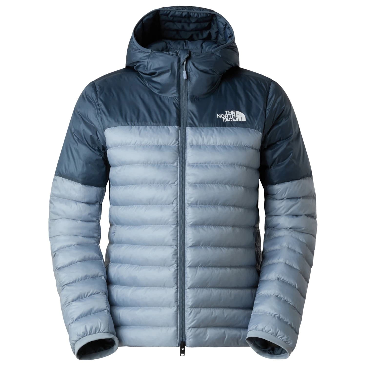 Дамско синтетично яке The North Face Women's Terra Peak Hoodie Synthetic jacket - Frost Grey / Granite Grey