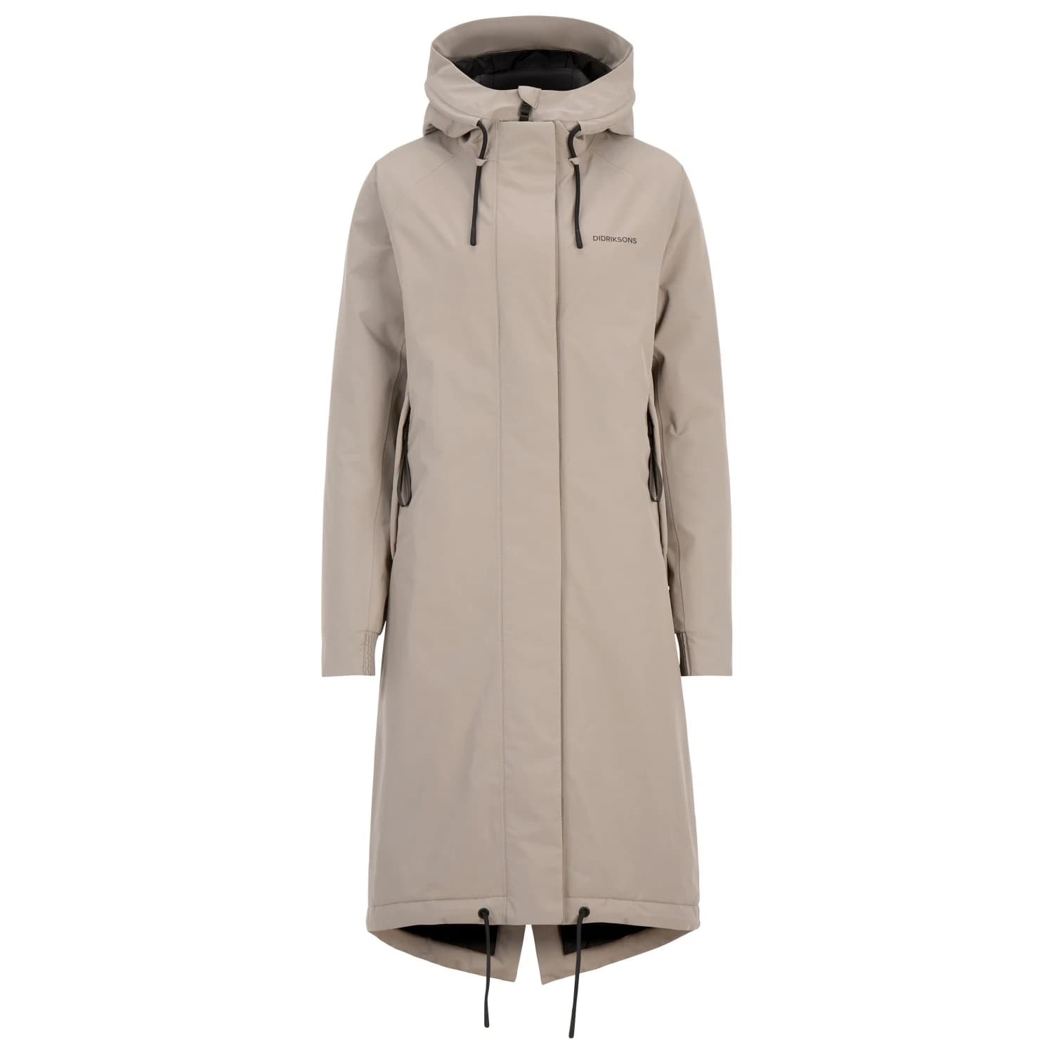 Дамско яке парка Didriksons Women's Alicia Parka Long 3 Parka - Ash Brown
