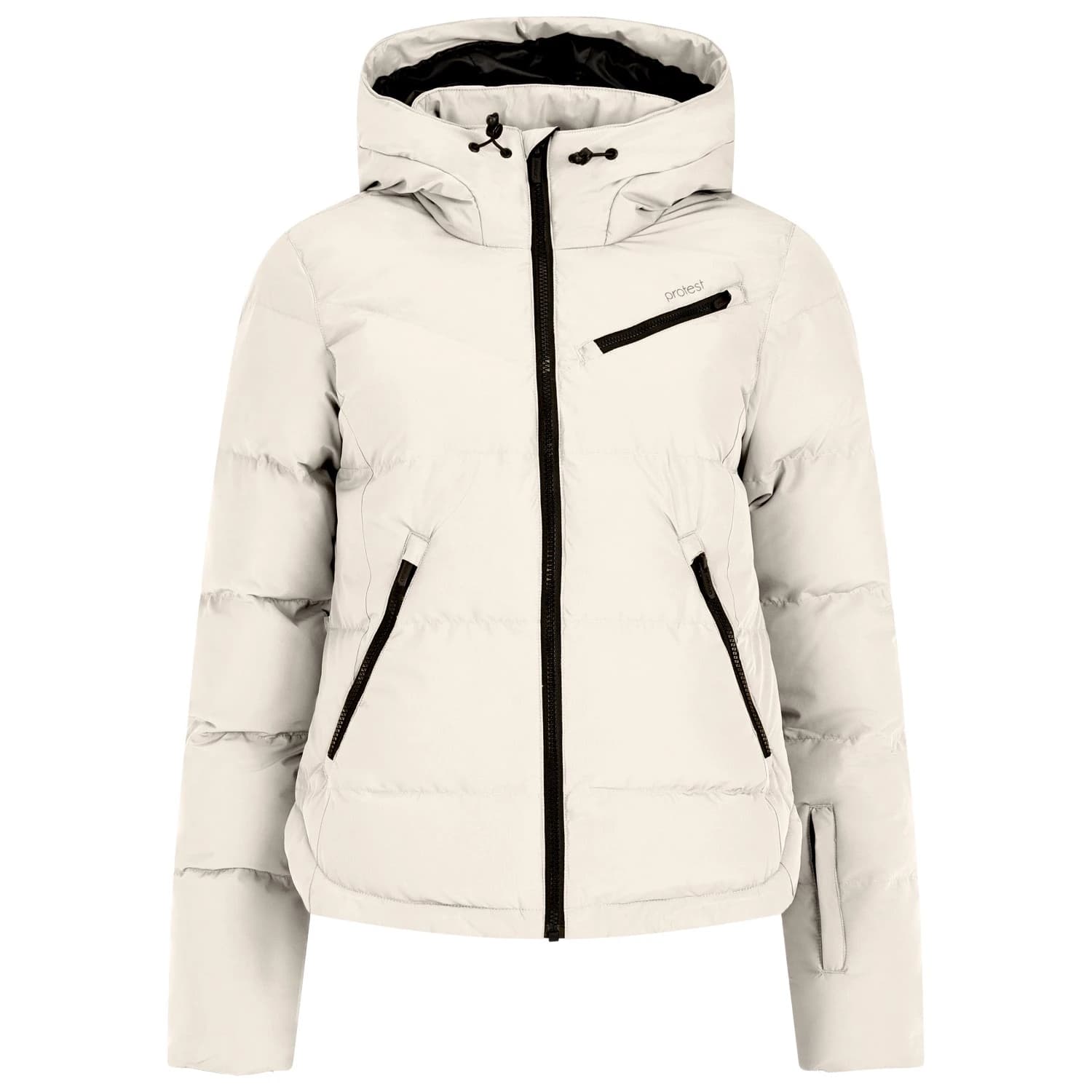 Дамско ски яке Protest Women's PRTLucid Snowjacket Ski jacket - Kit Off-White