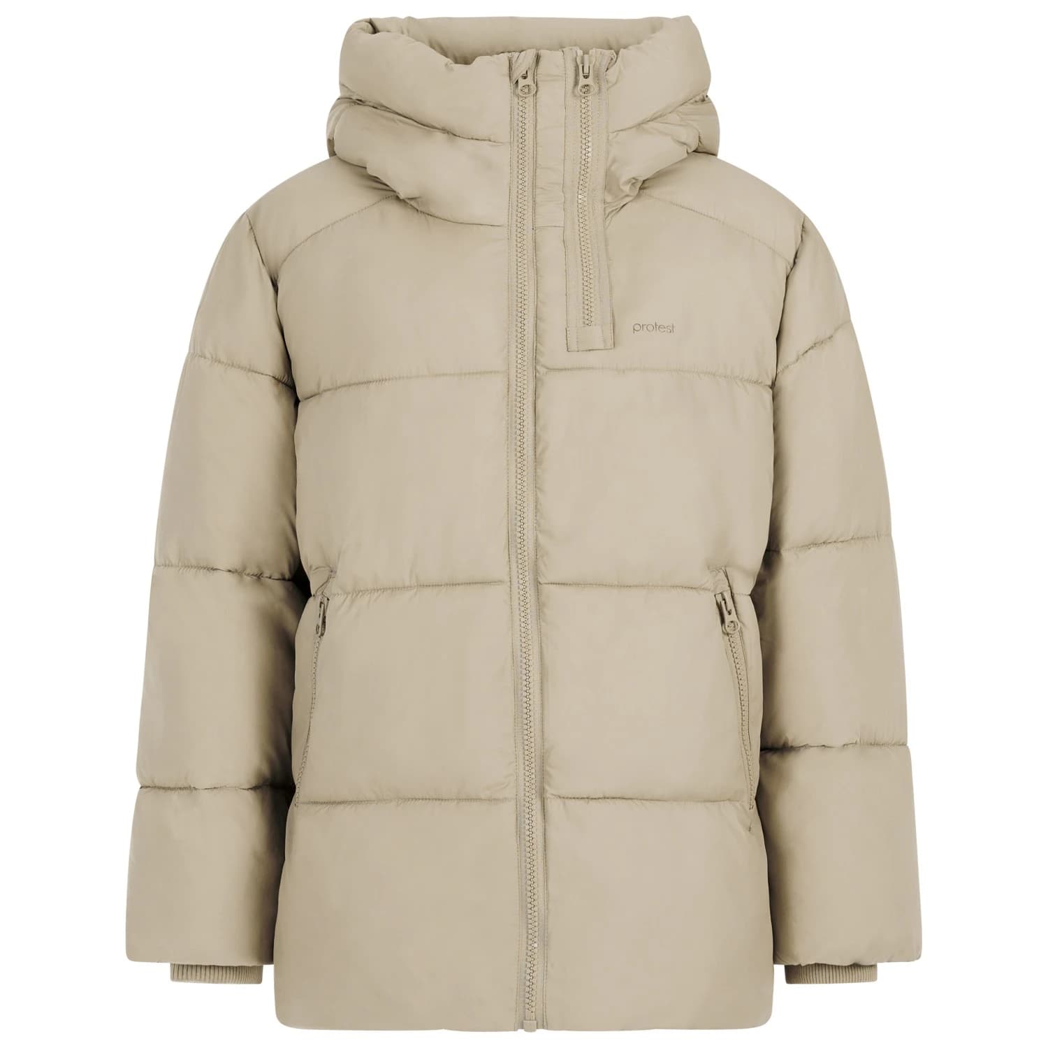 Дамско яке парка Protest Women's PRTSelby Puffer Jacket Parka - Bamboo Beige