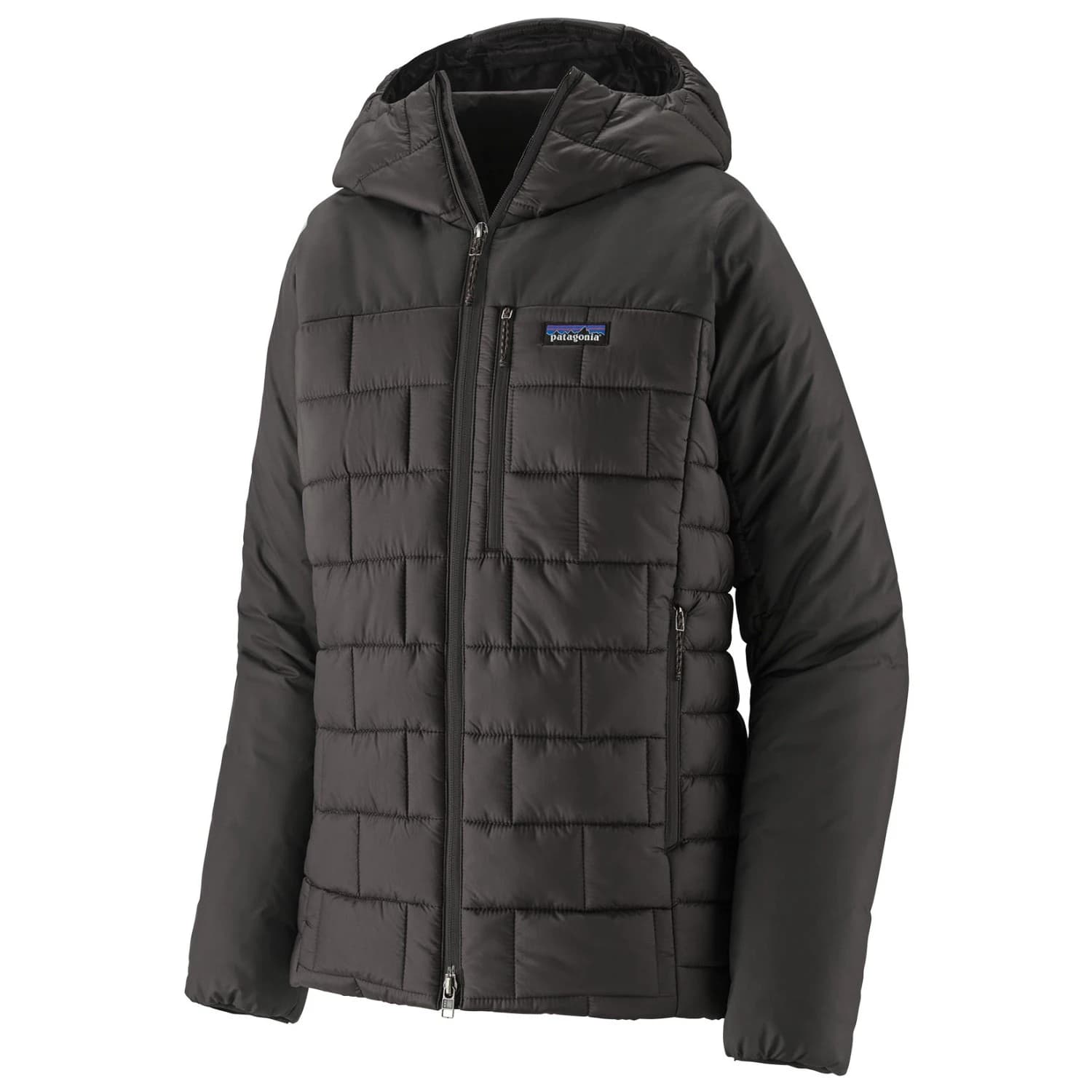 Дамско синтетично яке Patagonia Women's Hi-Loft Nano Puff Hoody Synthetic jacket - Black
