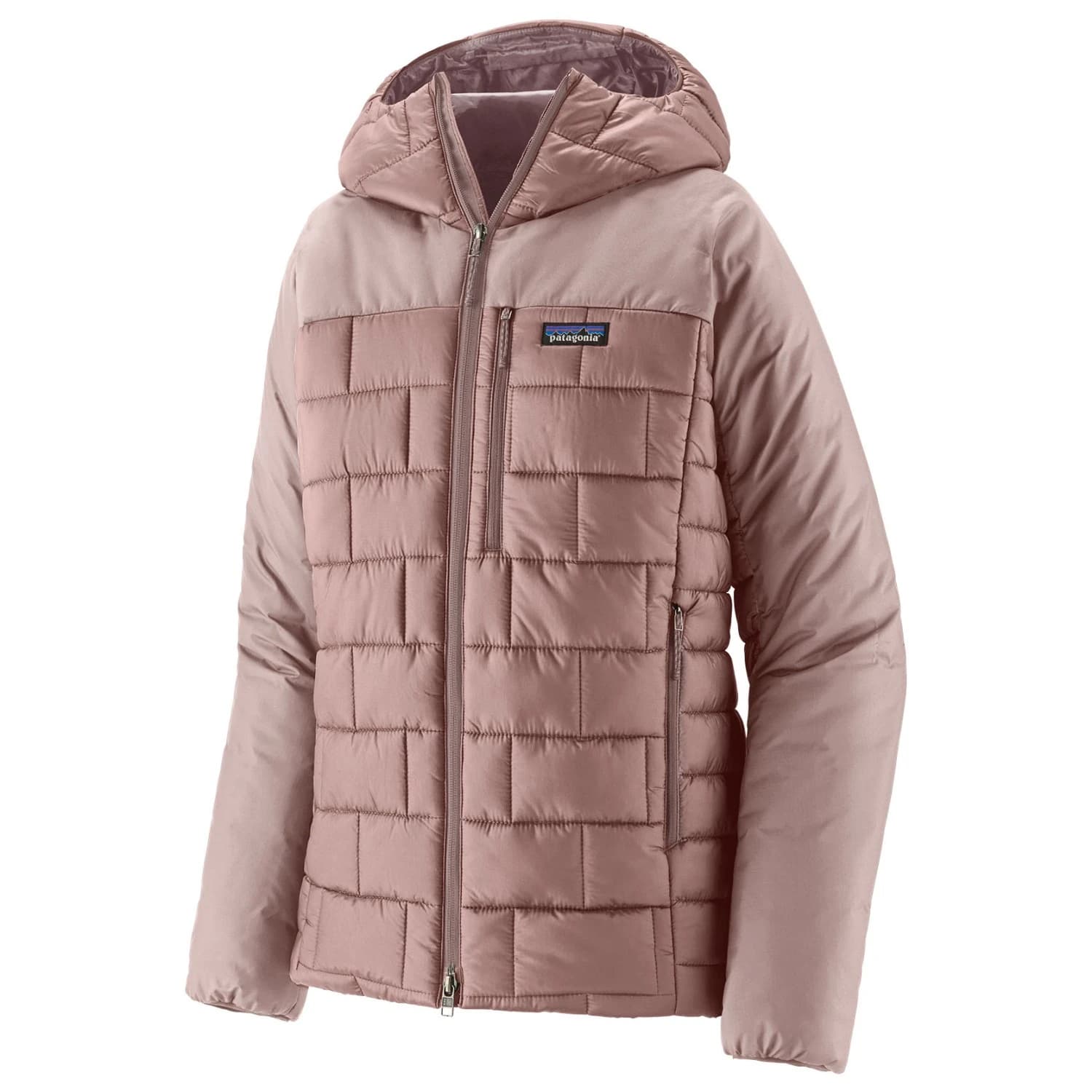 Дамско синтетично яке Patagonia Women's Hi-Loft Nano Puff Hoody Synthetic jacket - Stingray Mauve