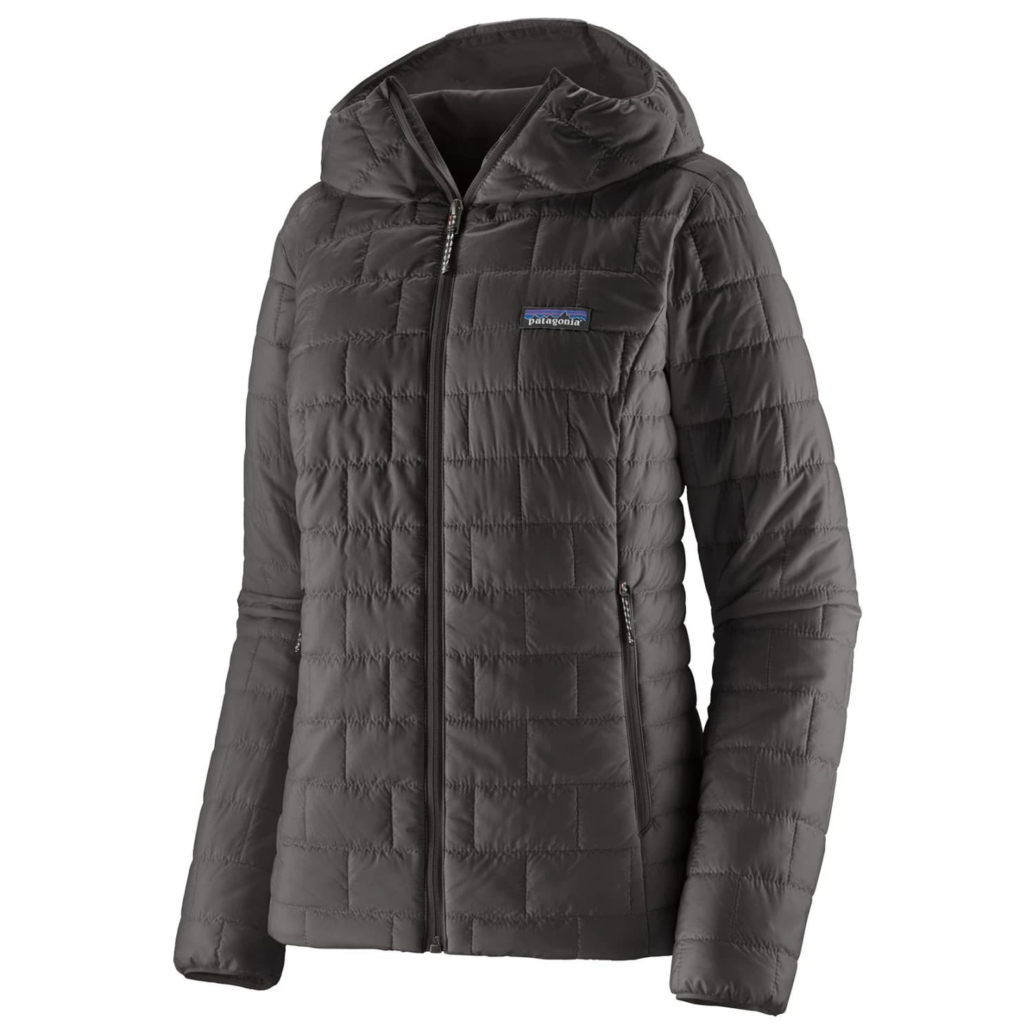 Дамско синтетично яке Patagonia Women's Nano Puff Hoody Synthetic jacket - Black