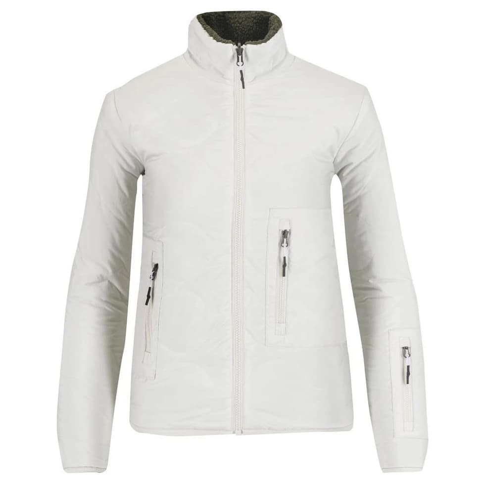 Дамско синтетично яке Karpos Women's Sennes Jacket Synthetic jacket - Vaporous Grey / Four Leafe