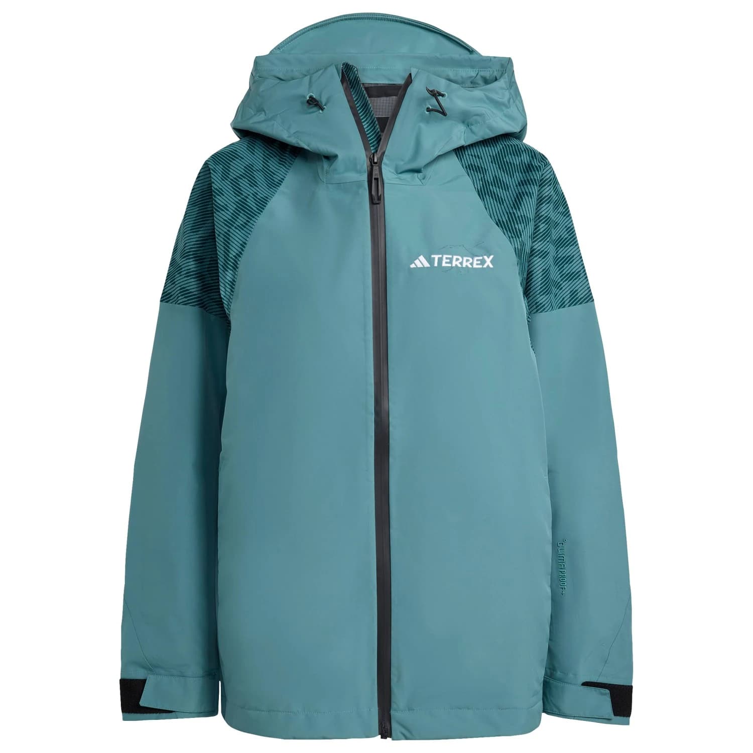 Дамско ски яке Adidas terrex Women's Terrex Xperior Hybrid Primeknit CP+ Ski jacket - Preloved Teal