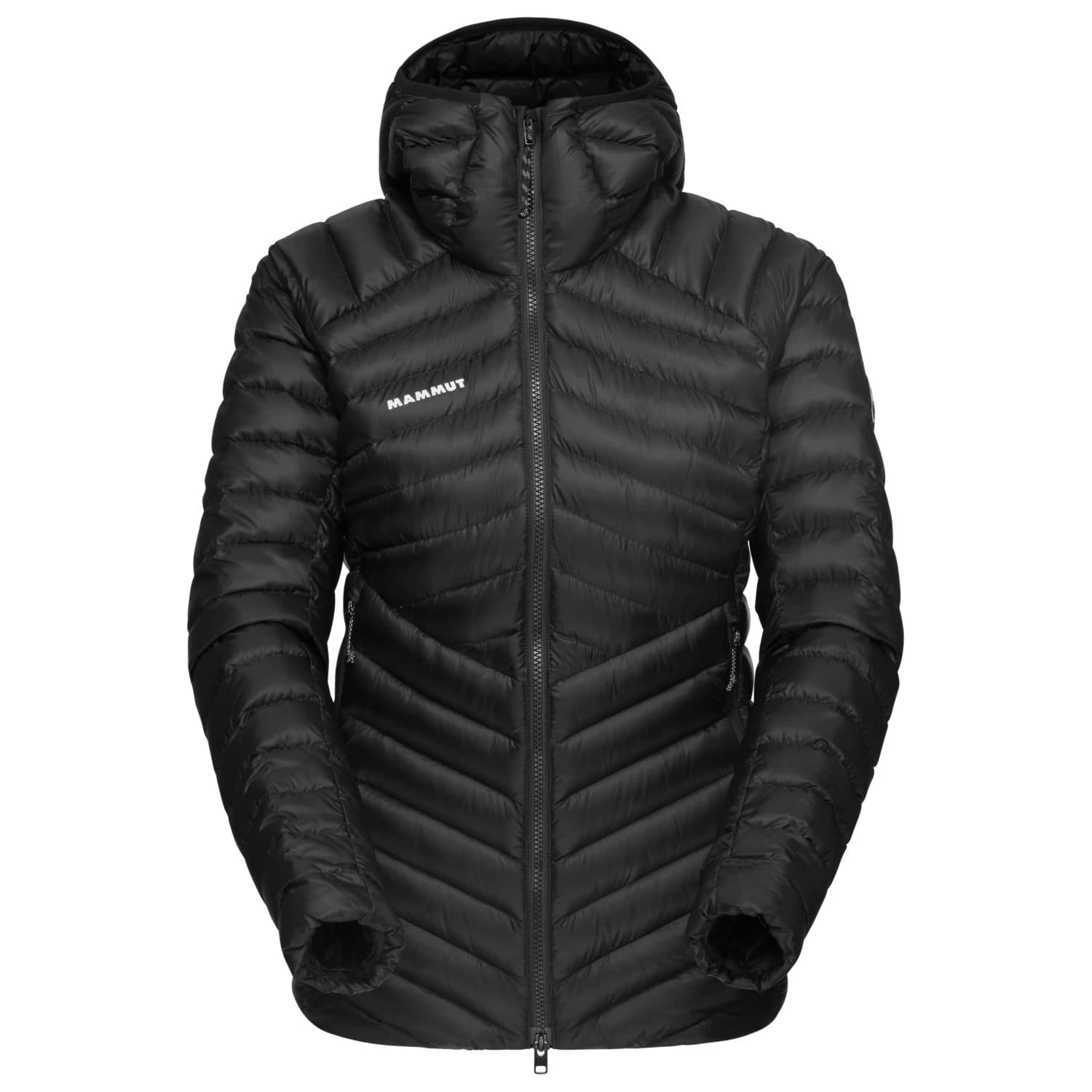 Дамско пухено яке Mammut Women's Broad Peak Insulation Hooded Jacket Down jacket - Black