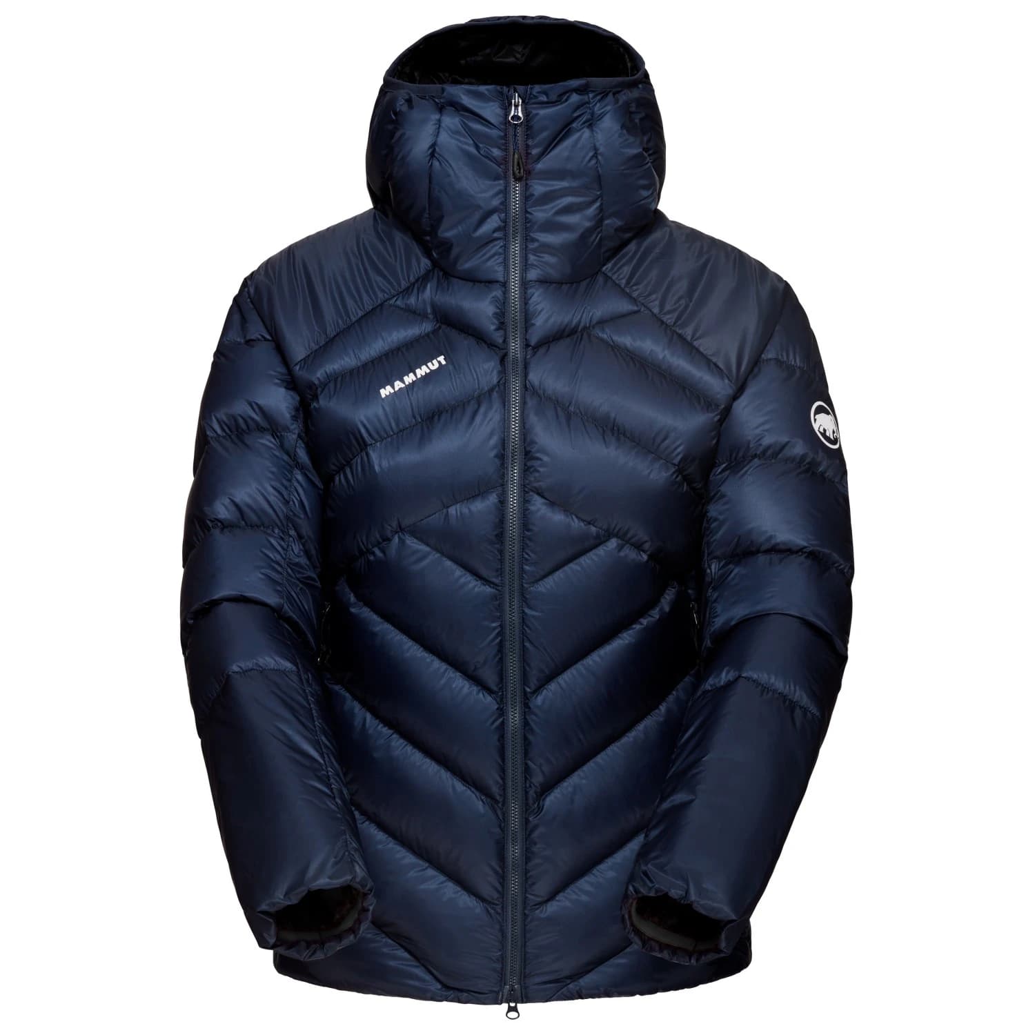 Пухено яке Mammut Women's Taiss Insulation Hooded Jacket Down jacket - Marine / Black