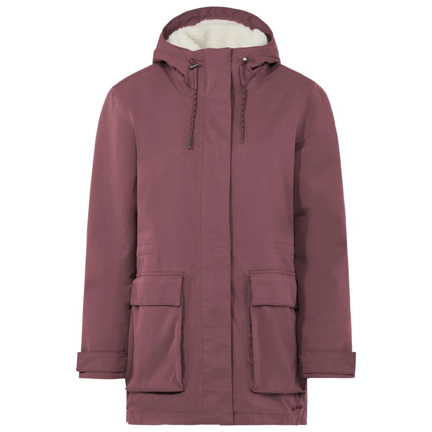 Дамско яке парка Vaude Women's Manukau Parka III Parka - Ruby Dusk