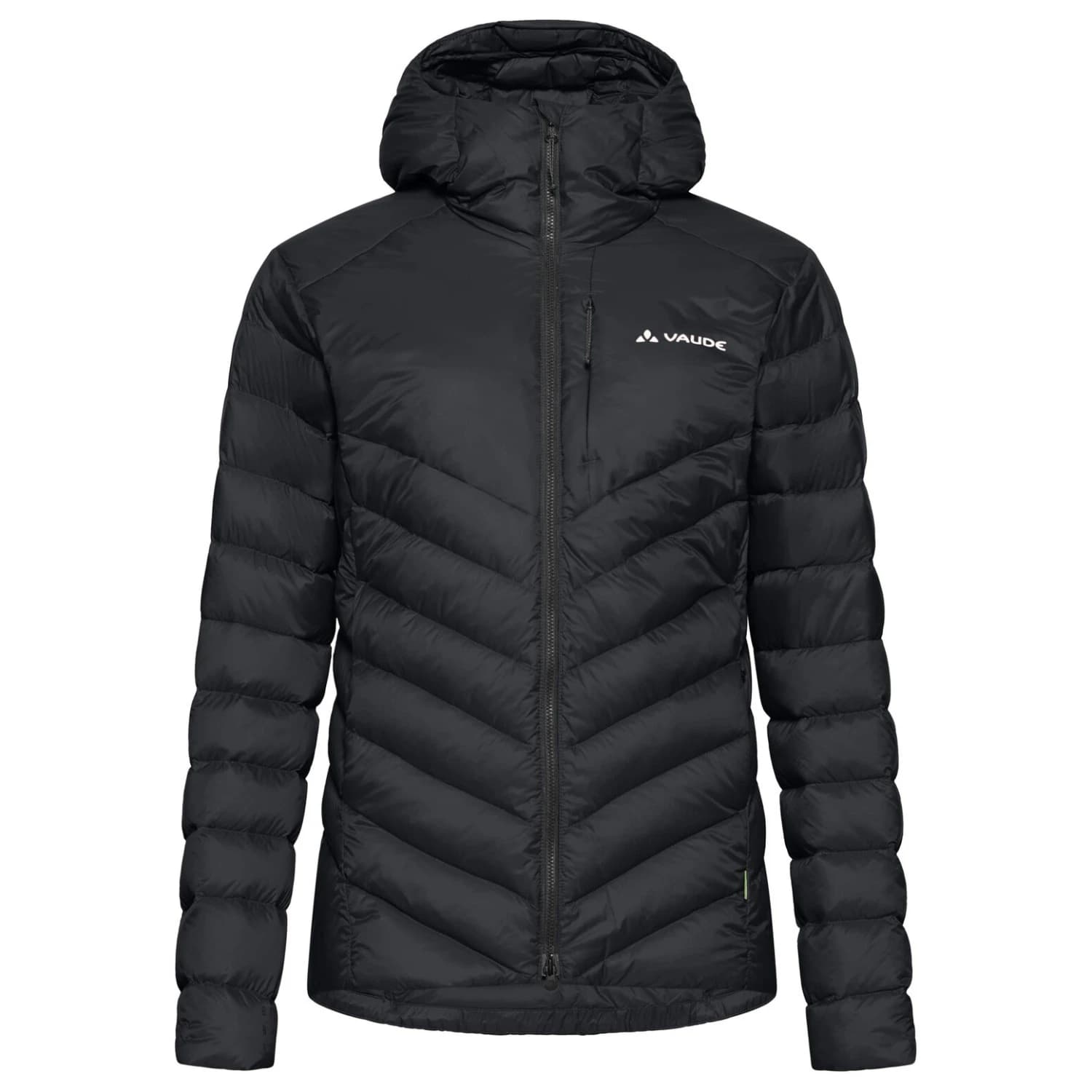 Пухено яке Vaude Women's Monviso Down Hooded Jacket Down jacket - Black