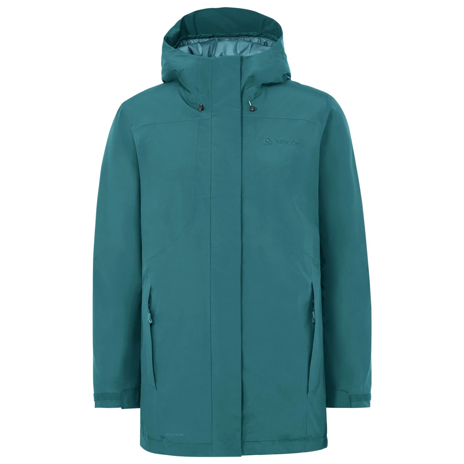 Яке парка Vaude Women's Rosemoor Padded Parka Winter jacket - Dark Fjord Green