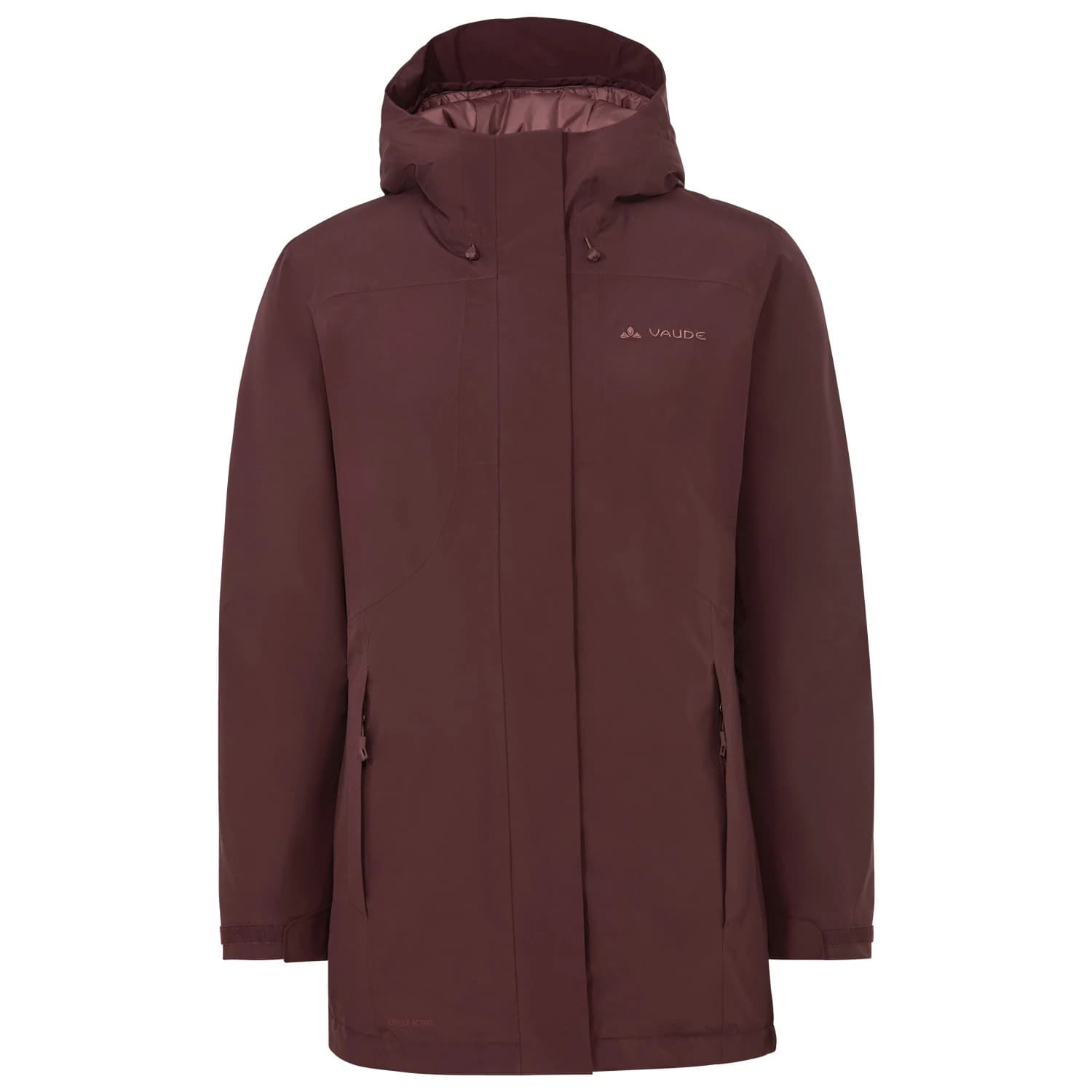 Яке парка Vaude Women's Rosemoor Padded Parka Winter jacket - Dark Oak