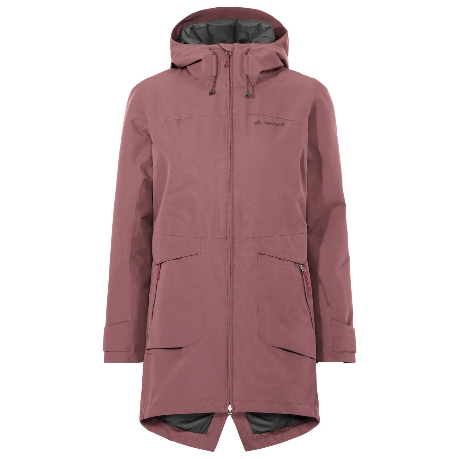 Яке парка Vaude Women's Skomer Winter Parka III Parka - Ruby Dusk