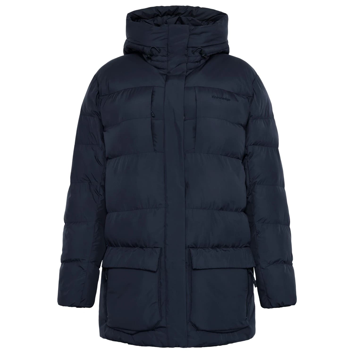 Дамско яке парка KnowledgeCotton Apparel Women's Warm Jacket Parka - Night Sky
