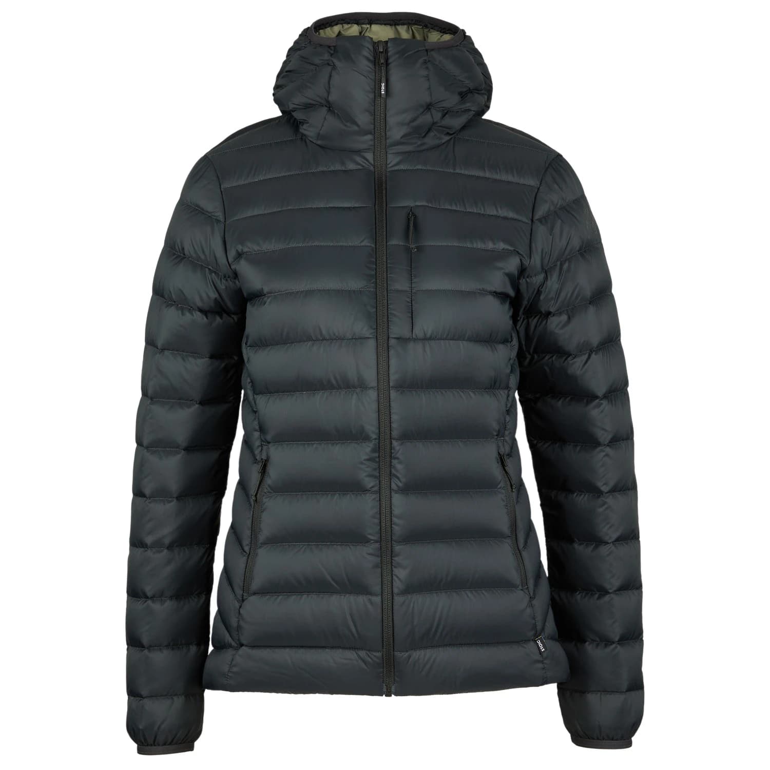 Дамско пухено яке Stoic Women's PerformanceDown SalmiSt. Jacket with Hood Down jacket - Black