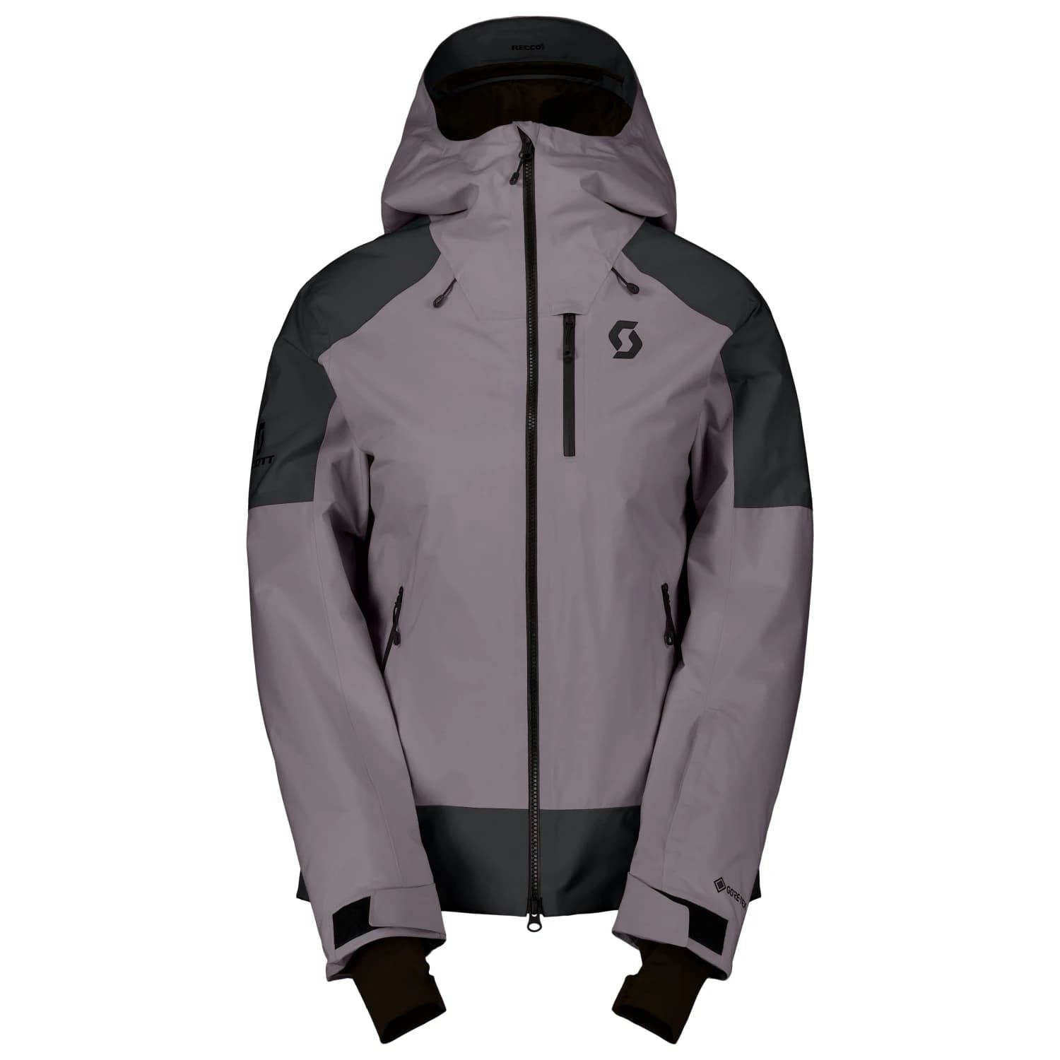Дамско ски яке Scott Women's Ultimate GTX Jacket Ski jacket - Evening Grey / Black