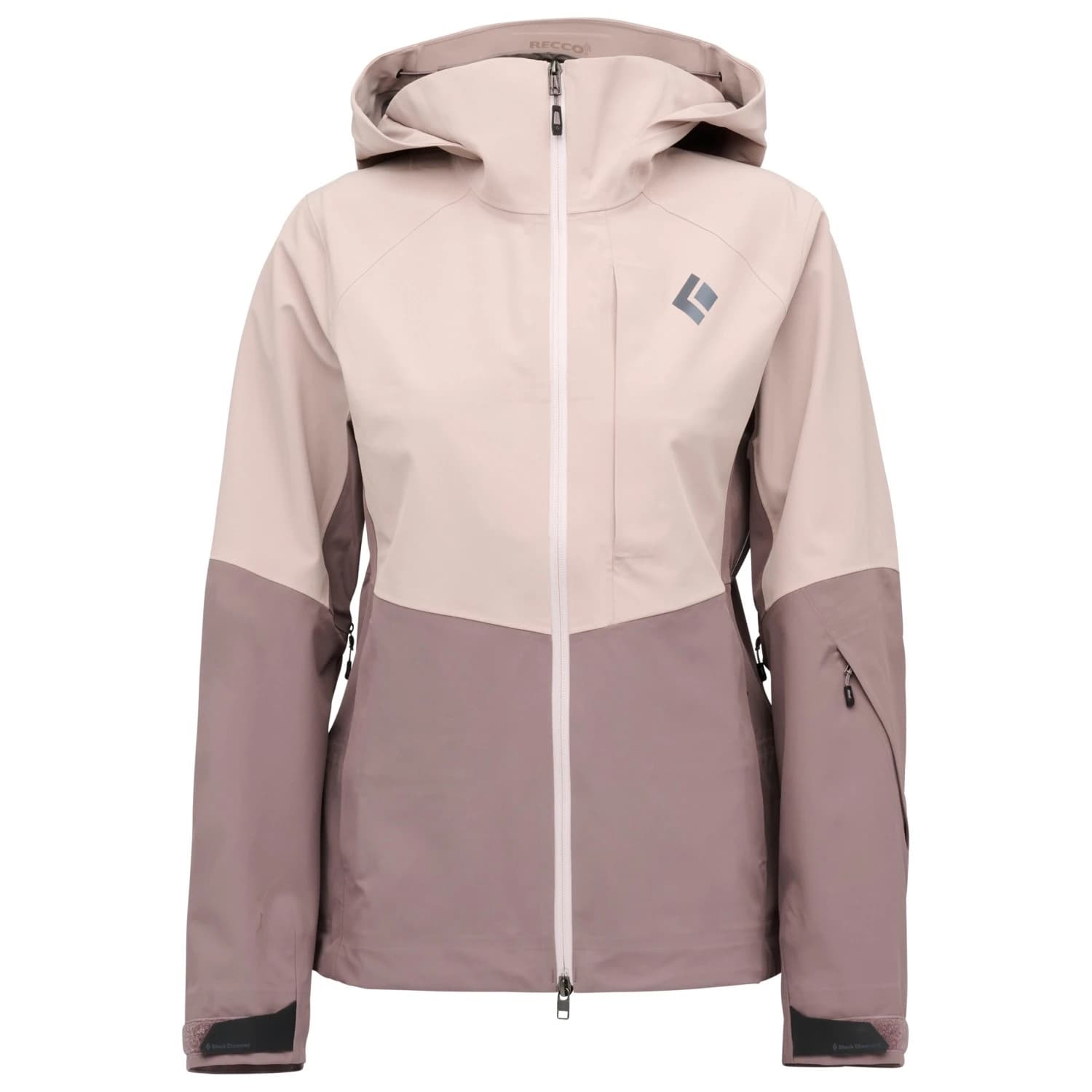 Дамско ски яке Black Diamond Women's Recon Stretch Shell Ski jacket - Pale Mauve / Dark Mauve