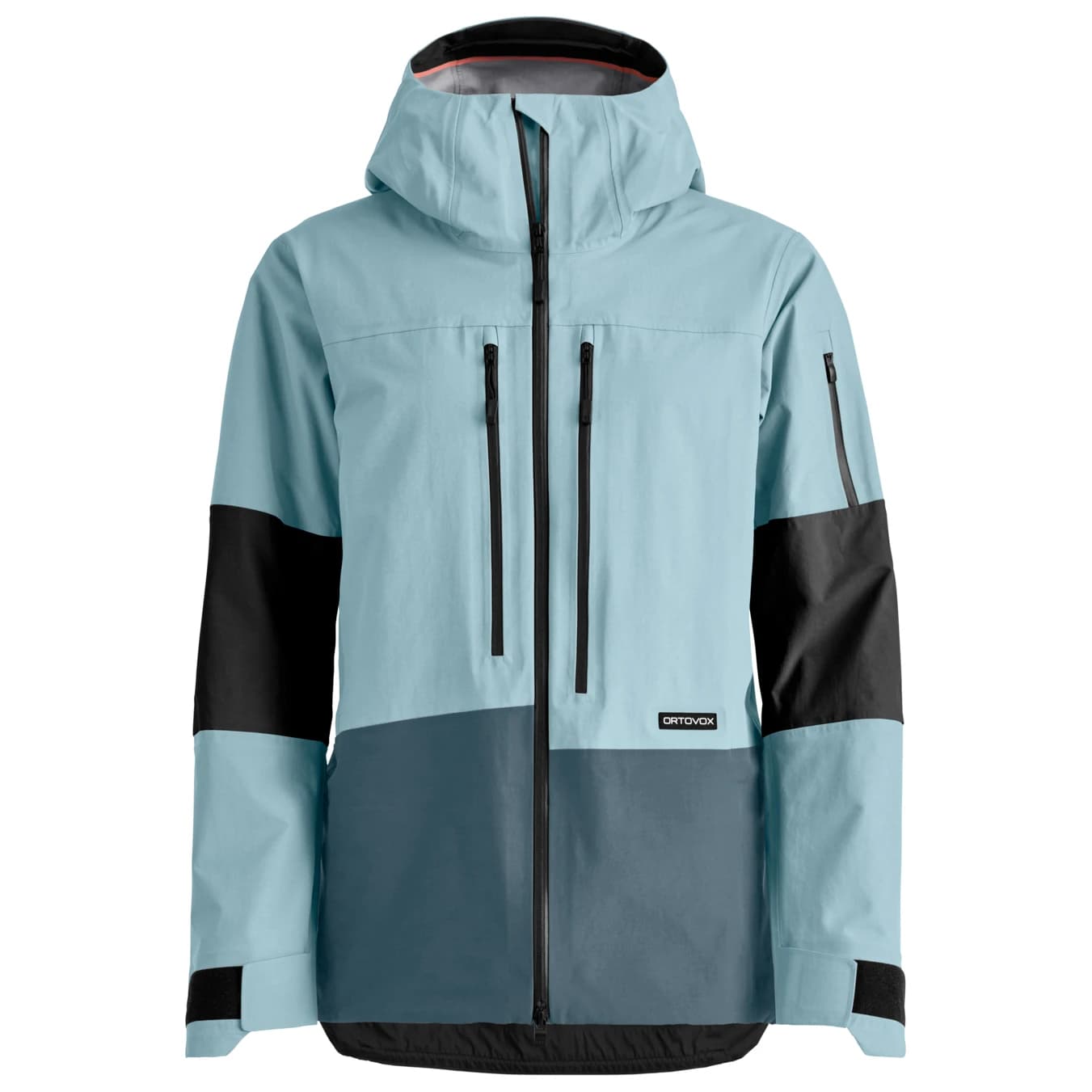 Дамско ски яке Ortovox Women's Ravine Free 3L Jacket Ski jacket - Glacier Grey