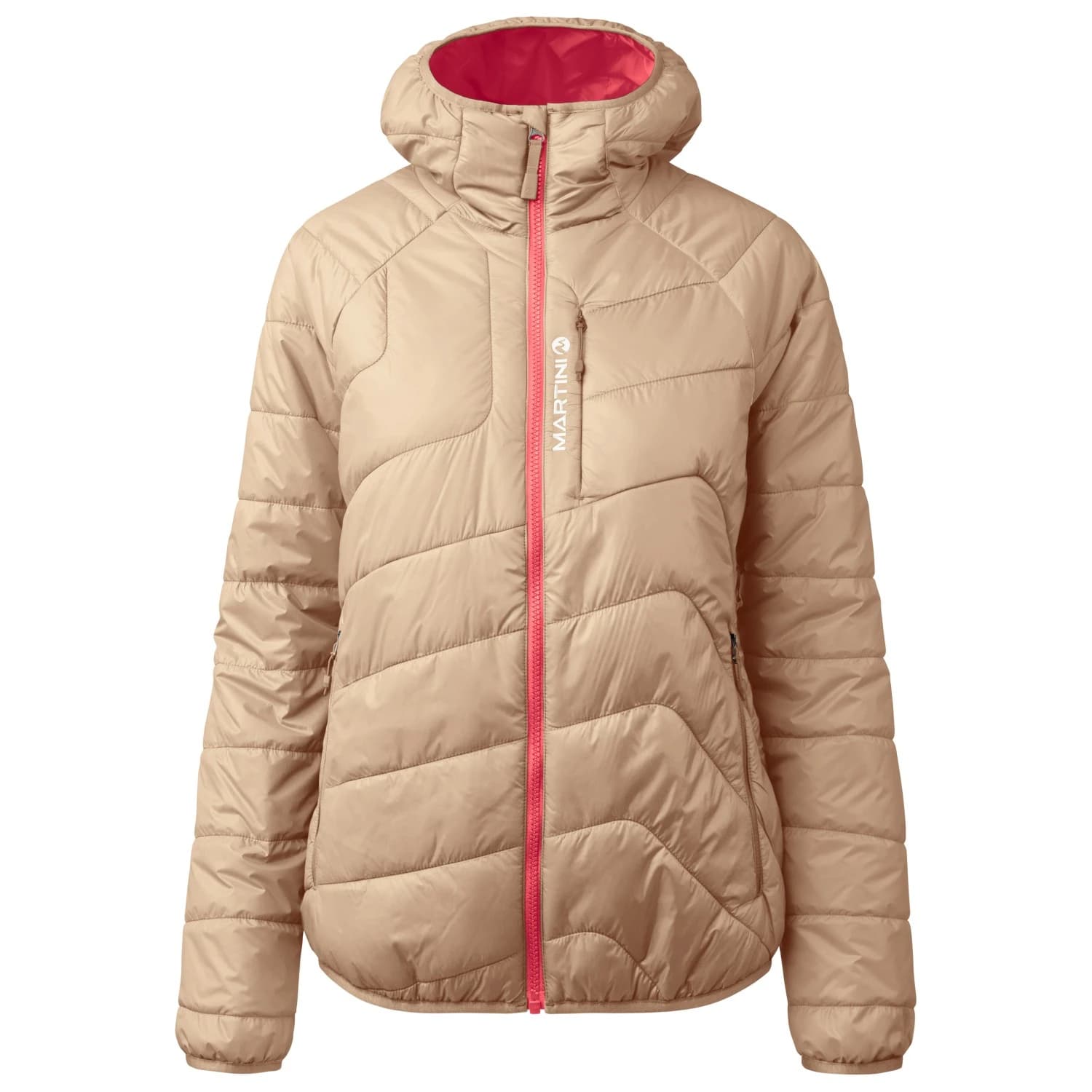 Дамско синтетично яке Martini Women's Desire Padded Jacket Primaloft Synthetic jacket - Desert / Desert