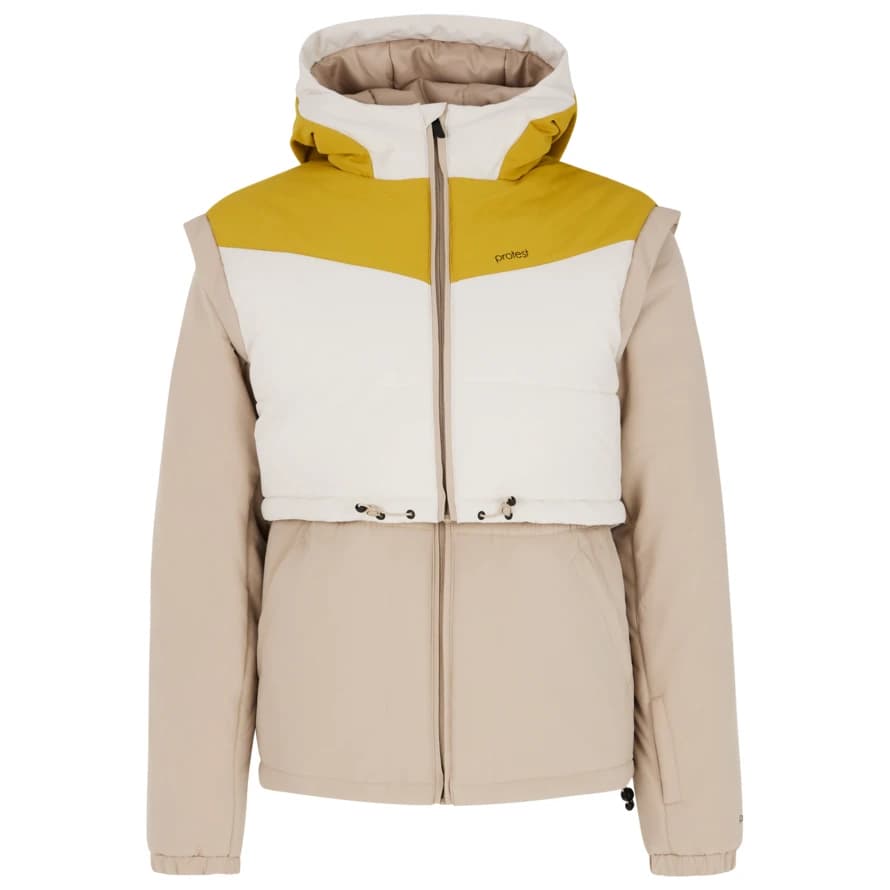 Дамско ски яке Protest Women's PRTRush Snowjacket Ski jacket - Oliveoil Green