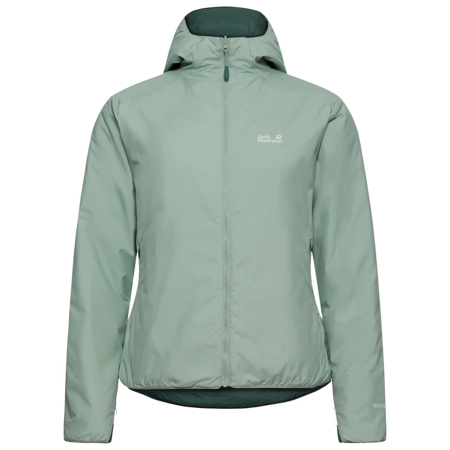 Дамско синтетично яке Jack wolfskin Women's Trail Light Insulation 2in1 Jacket Synthetic jacket - Green Zinnia