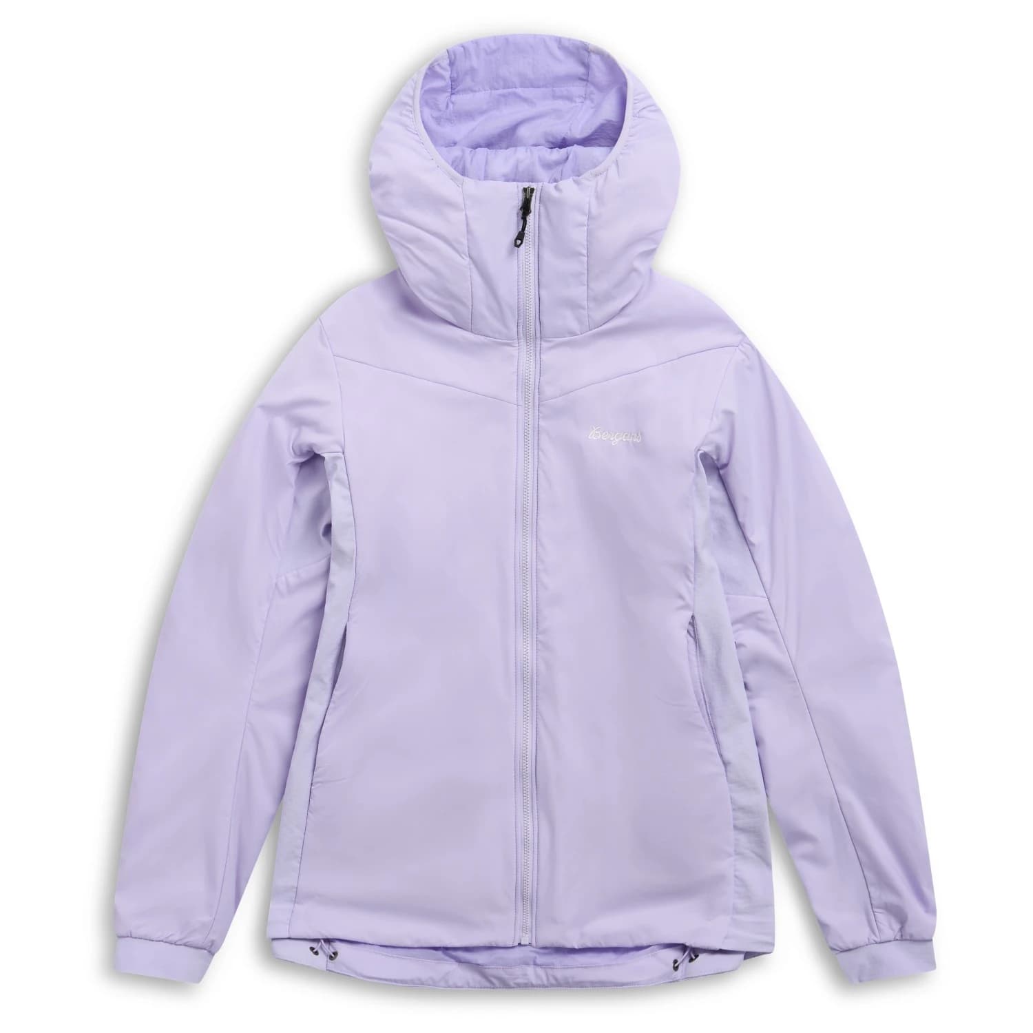 Синтетично яке Bergans Women's Holo Insulated Hood Jacket Synthetic jacket - Light Acai Smoothie