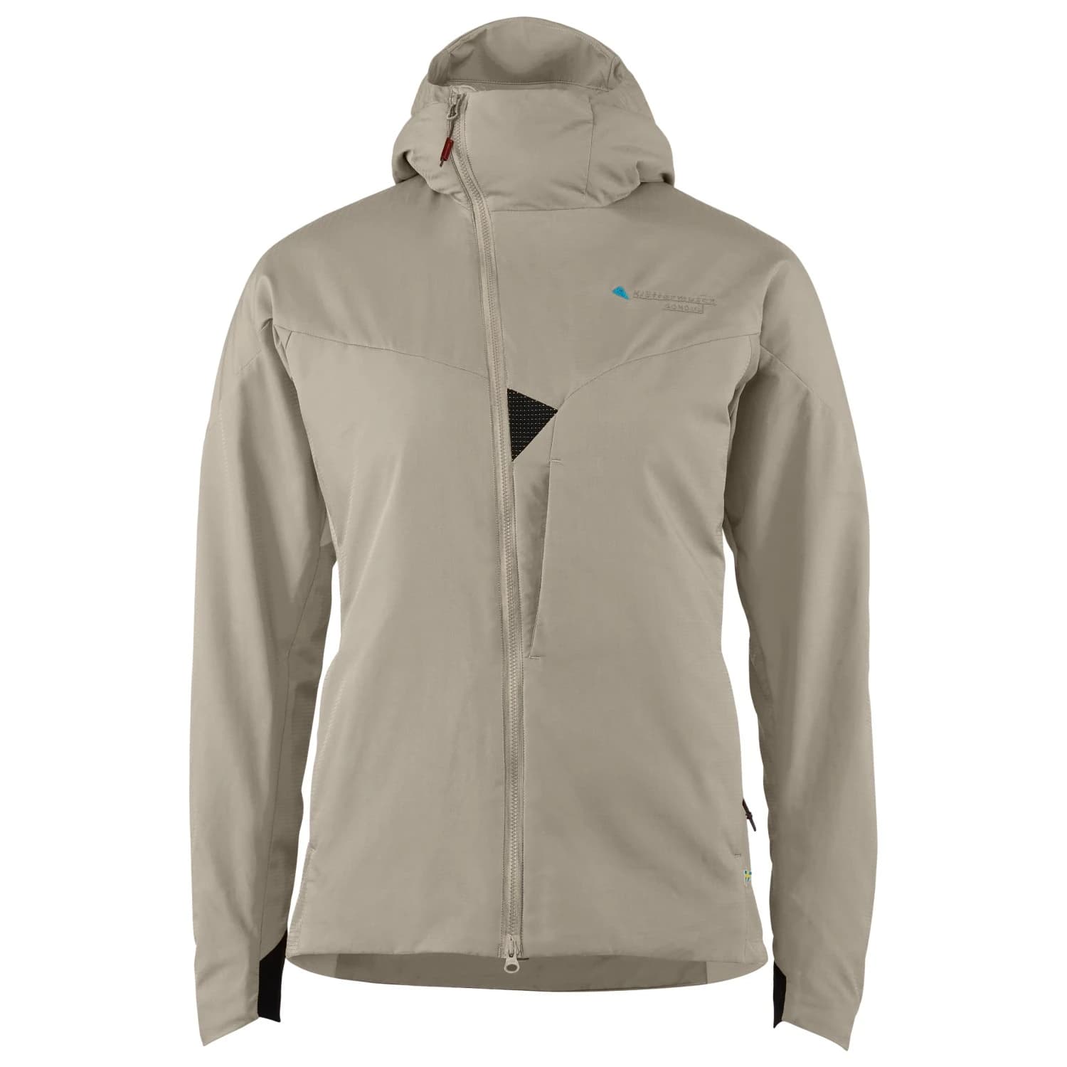 Дамско синтетично яке Klättermusen Women's Gondul 2.0 Hood Jacket Synthetic jacket - Fossil Tan