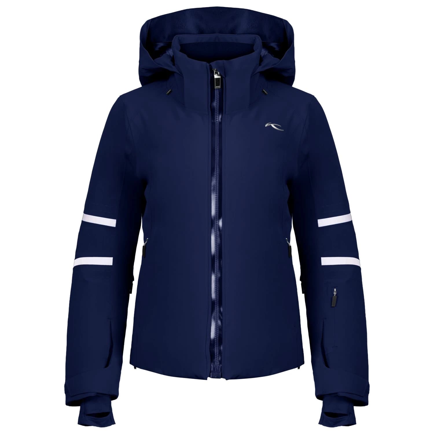 Ски яке Lasse Kjus Women's Arabella Jacket Ski jacket - Kjus Navy / White