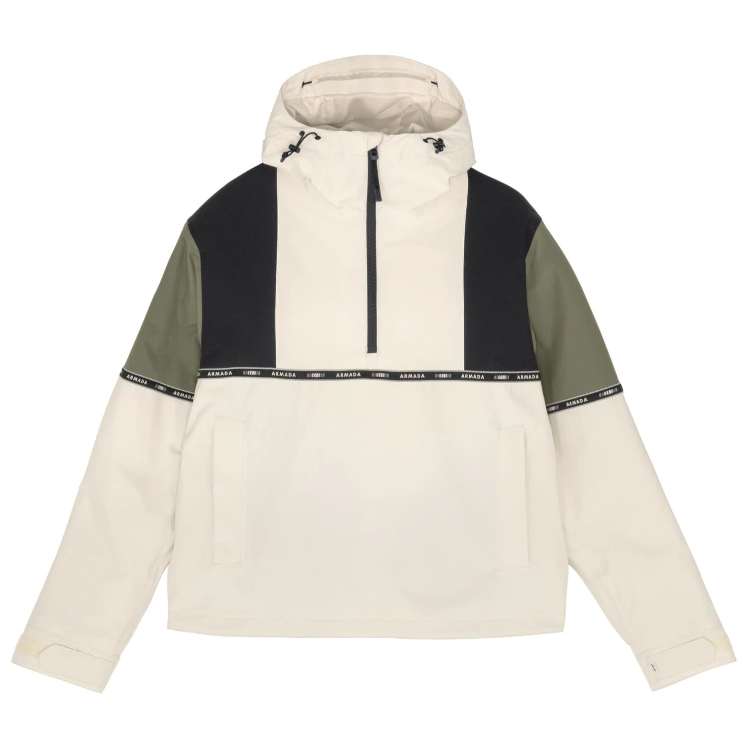 Ски яке Armada Women's Madaket 2L Insulated Anorak Ski jacket - Bone Dust / Swamp