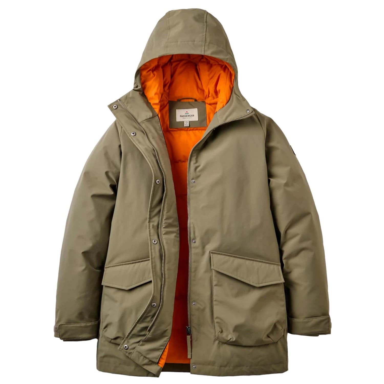Яке парка Passenger Women's Alaska Recycled Insulated Parka 2.0 Parka - Dusty Olive