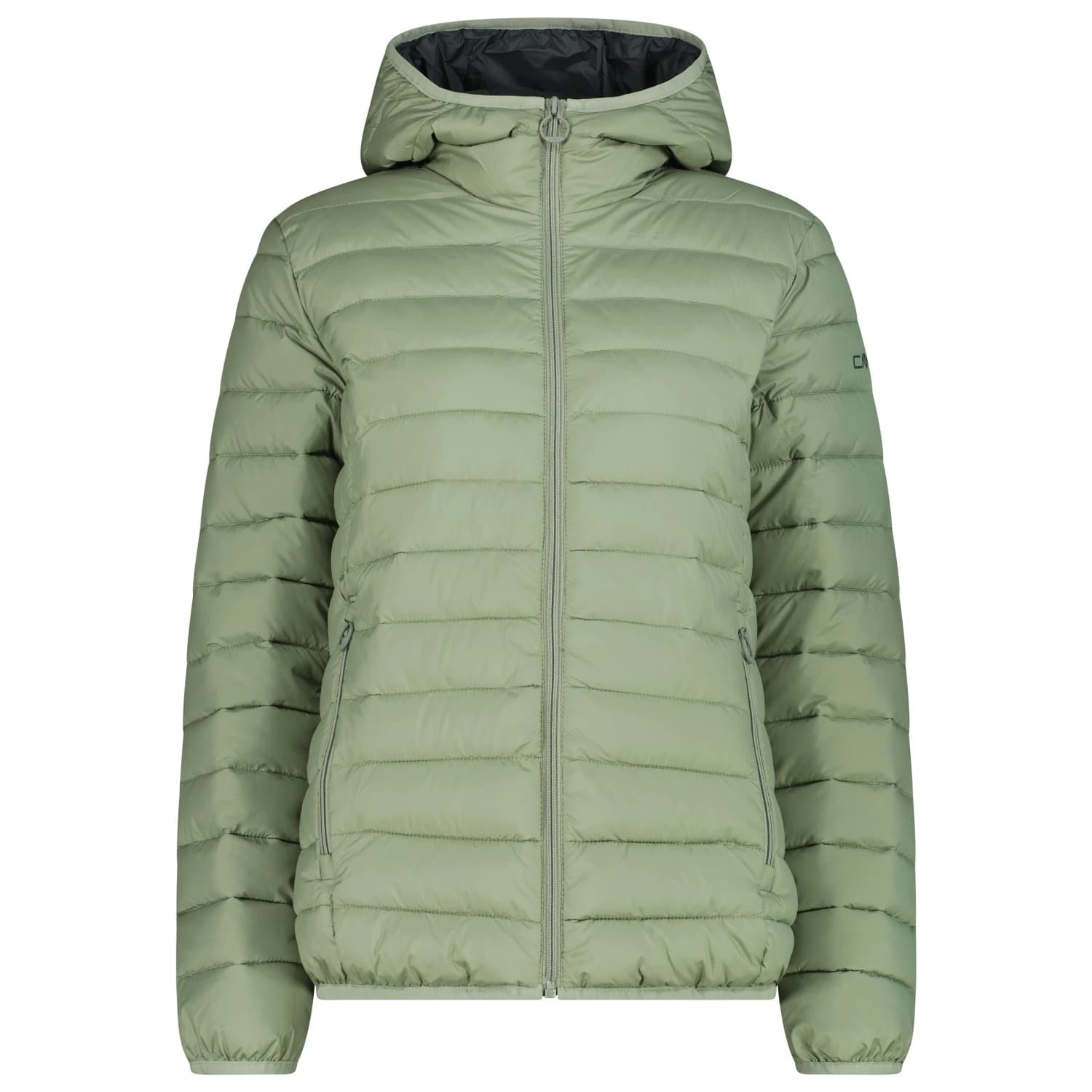 Дамско синтетично яке CMP Women's Jacket Fix Hood 36K2136 Synthetic jacket - Green Tea