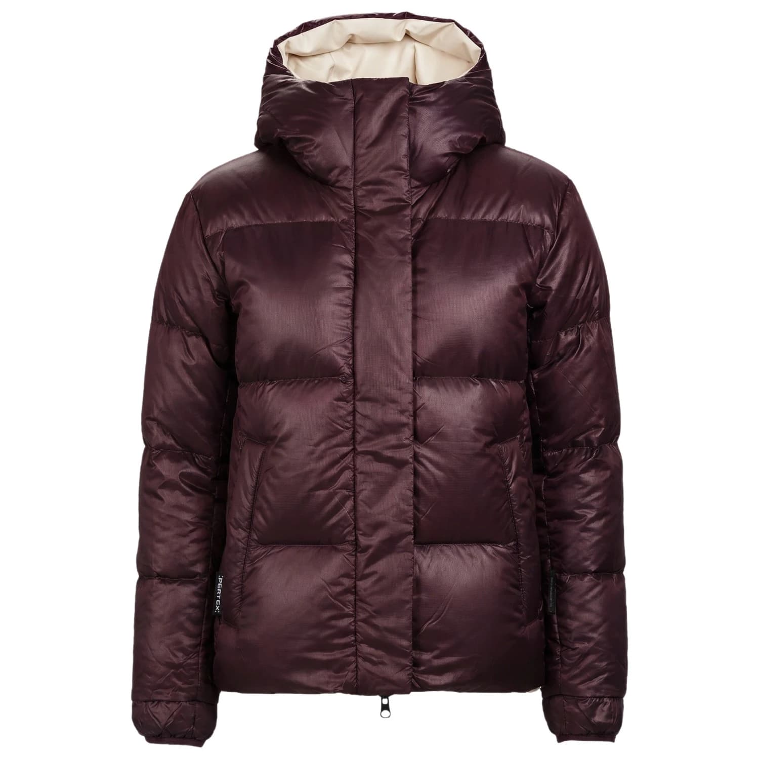 Ски яке The Mountain Studio Women's Pertex Reversible Tecno Down Jacket Ski jacket - Fudge / Castle Wall