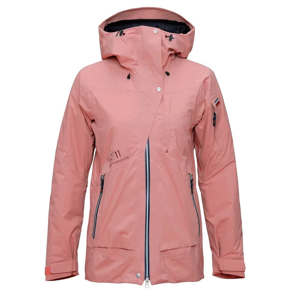 Ски яке Elevenate Women's Lavancher Jacket Ski jacket - Dark Strawberry