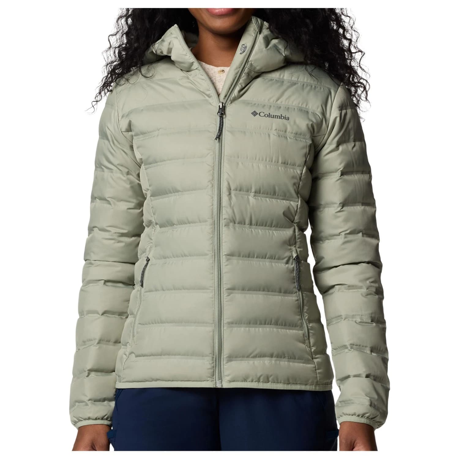 Пухено яке Columbia Women's Lake 22 II Down Hooded Jacket Down jacket - Safari